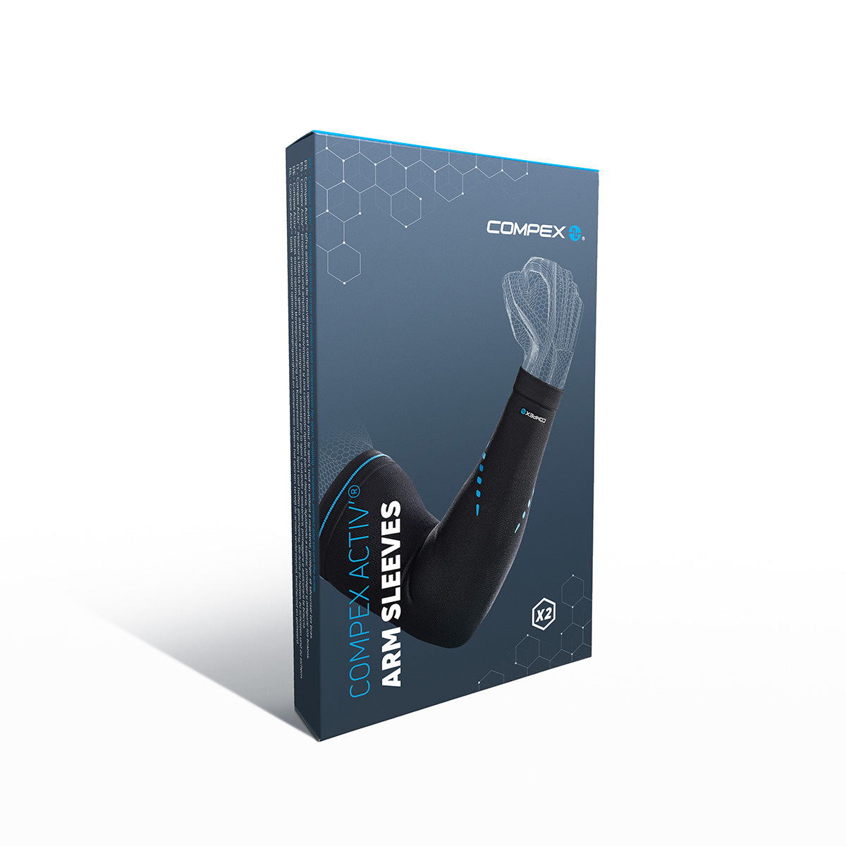 Compex ACTIV'® High-Performance Elbow Support Brace for Pain Relief & Injury Recovery - Ideal for Tennis, Golf & Weightlifting