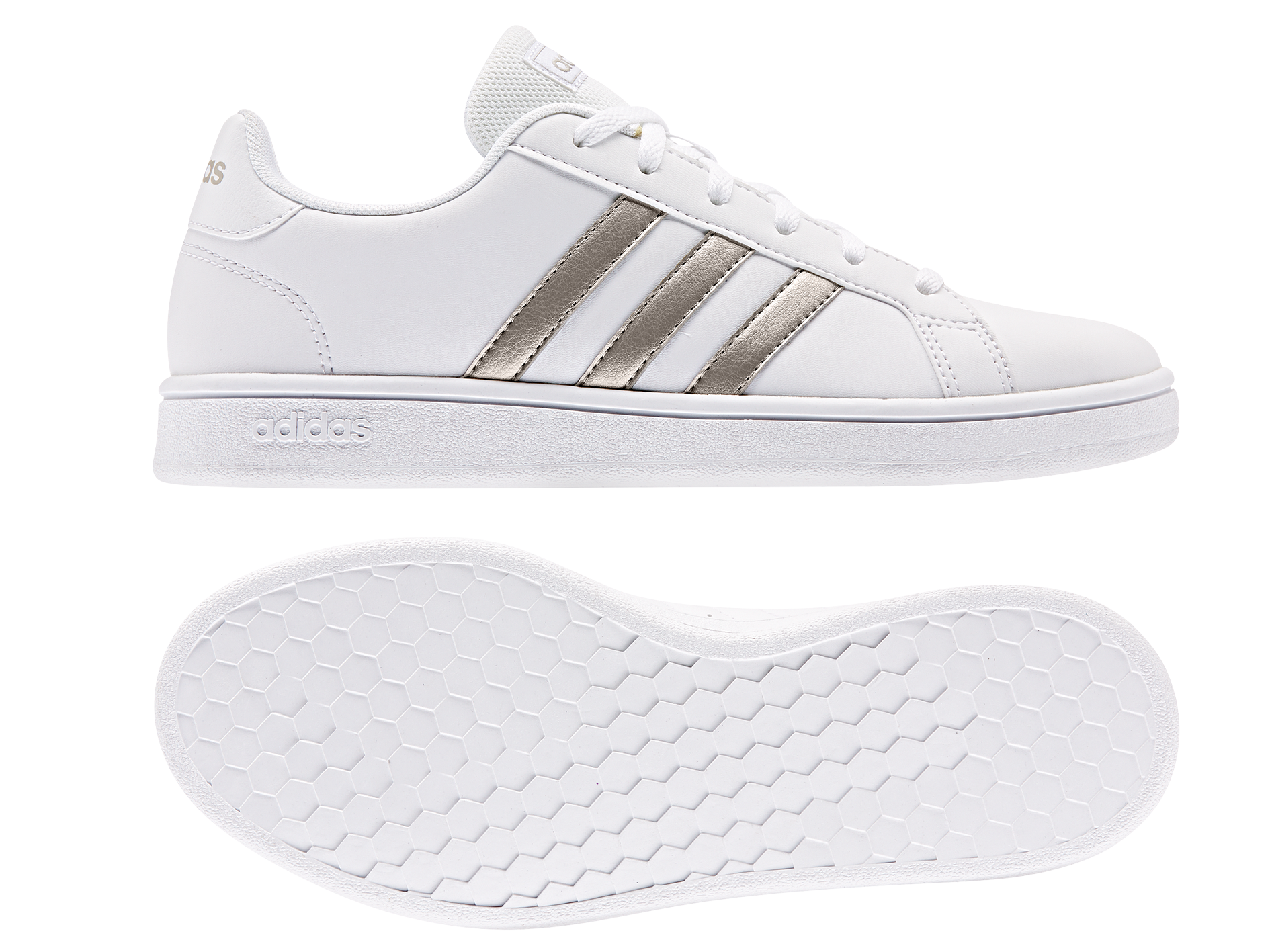 Adidas Women's Grand Court Base Sneakers - EE7874 | Comfortable & Stylish Tennis Shoes for Women | Perfect for Casual Wear, Gym & Outdoor Activities