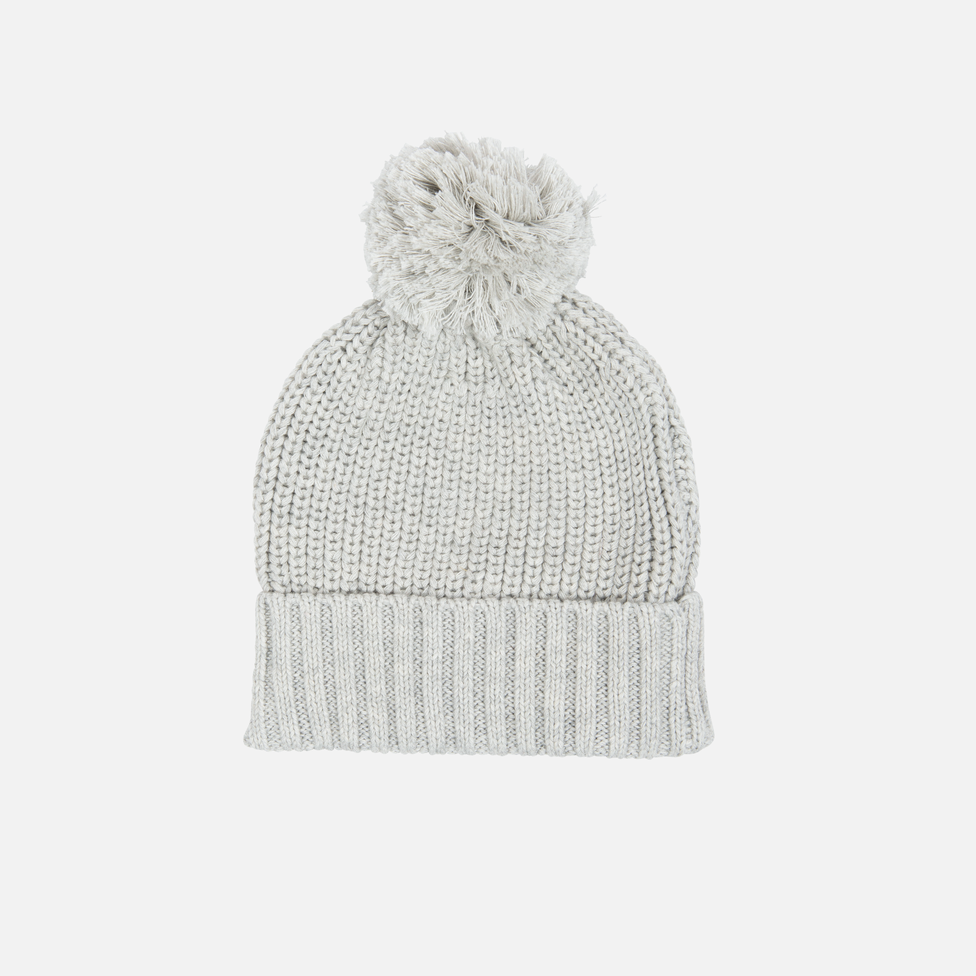 Cozy Chunky Knit Beanie for Women & Men - Soft Cloud Grey Winter Hat - Perfect for Cold Weather, Outdoor Activities & Fashion Accessories