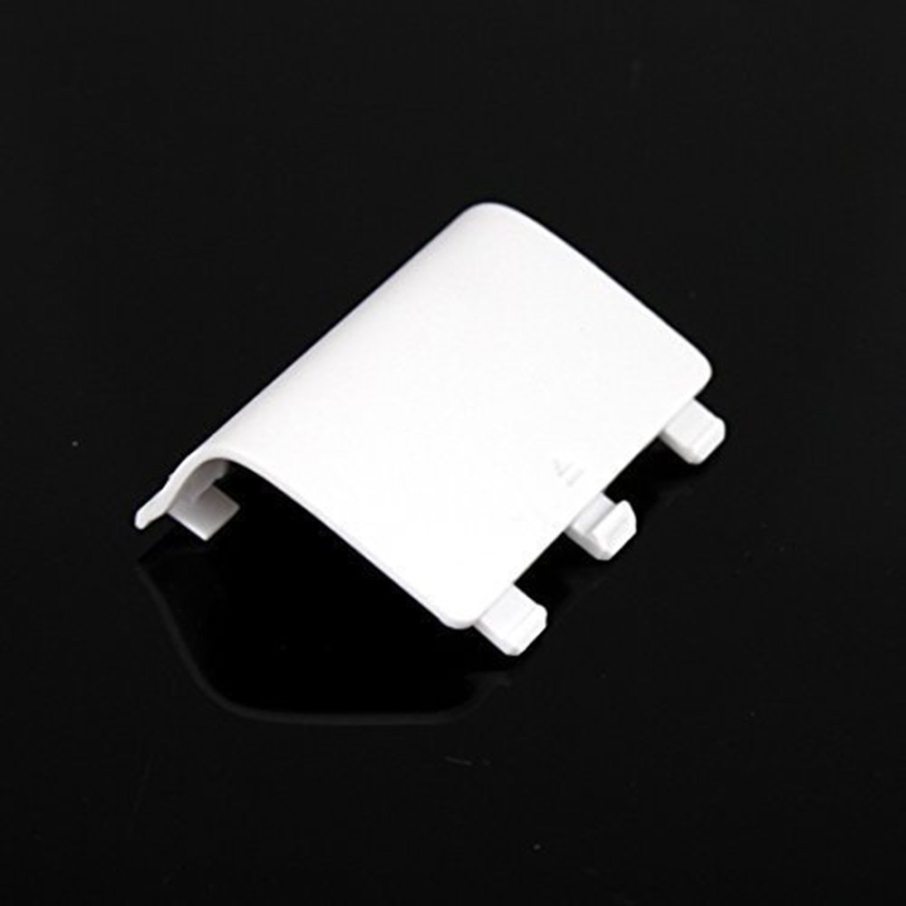 Original Xbox One Wireless Controller Battery Door Cover - White Replacement Part for Easy Access & Protection | Gaming Accessories for Xbox One Enthusiasts