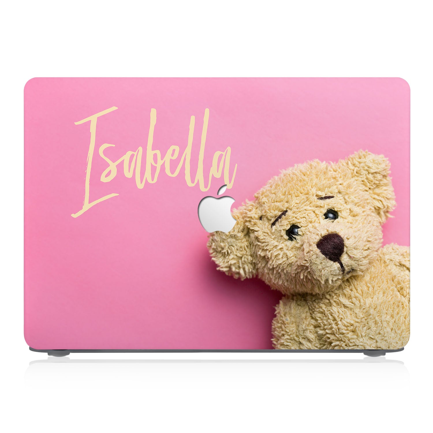 Premium MacBook Pro/Air Protective Case with Bear Design - Durable, Slim & Stylish Laptop Cover for Work, Travel & School