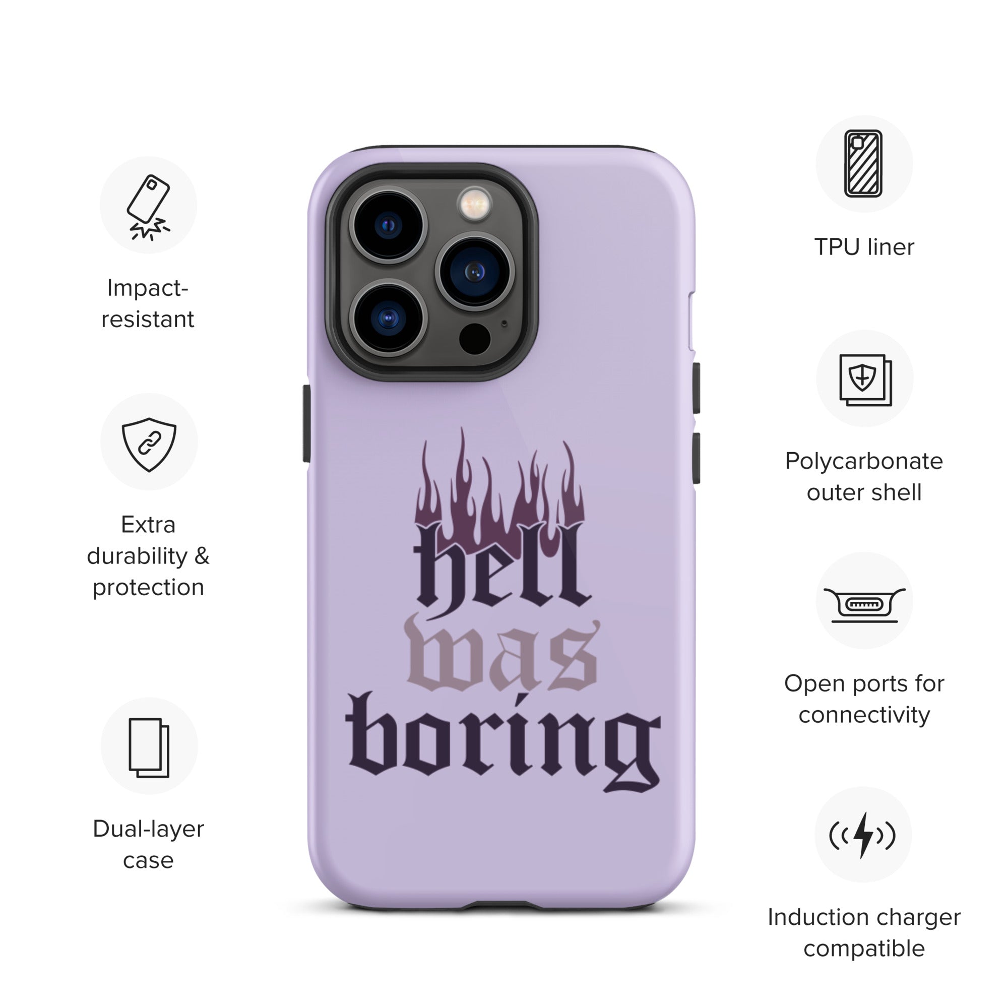 Premium Tough iPhone Case - Shockproof & Durable Protection for Everyday Use | Perfect for Outdoor Adventures & Active Lifestyles