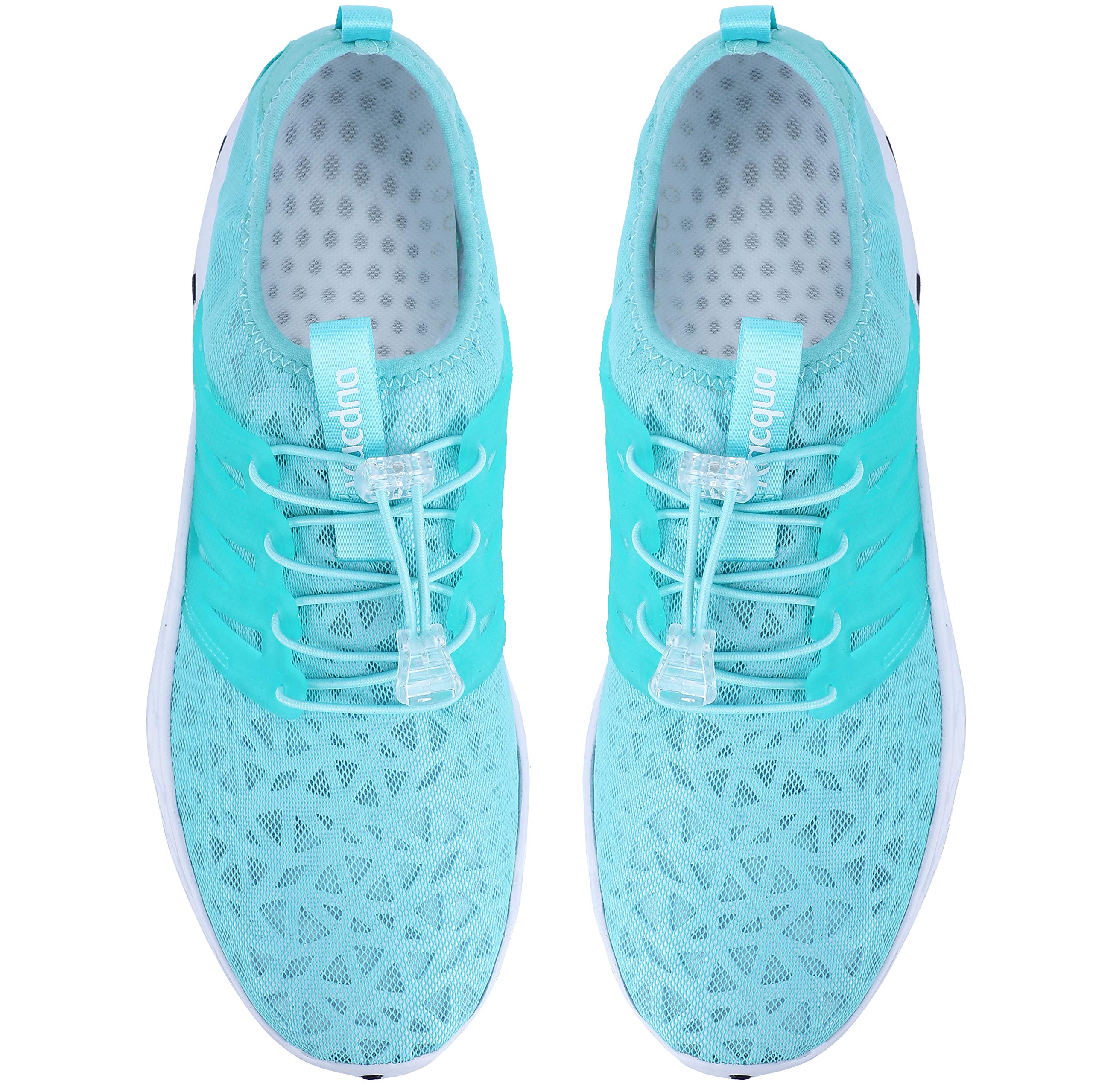 Racqua Unisex Breathable Mesh Water Shoes for Women & Men - Lightweight Quick-Dry Aqua Shoes for Swimming, Beach, Surfing, Yoga, and Water Sports