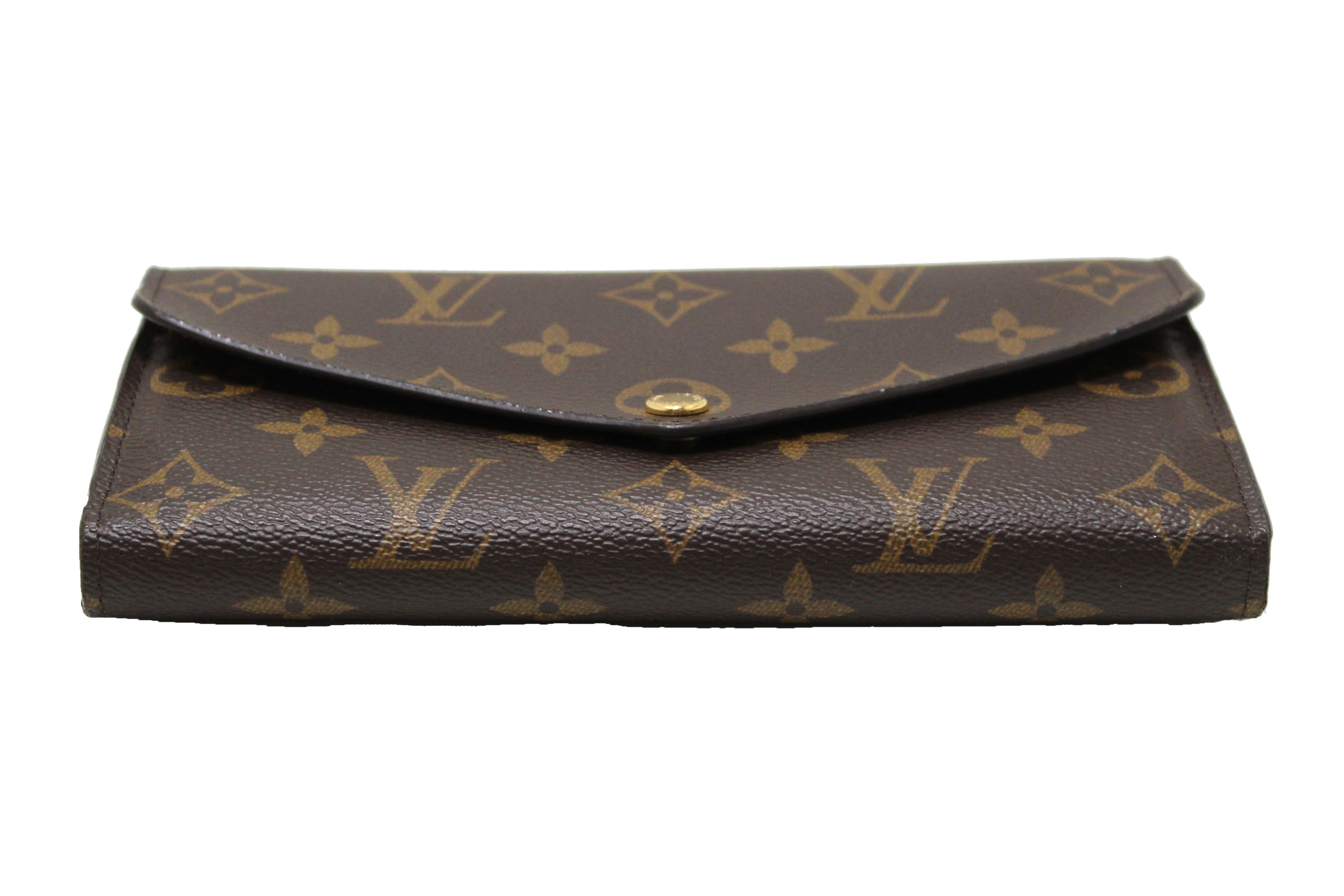 Authentic Louis Vuitton Monogram Sarah Wallet - Luxury Women's Bifold Wallet for Everyday Use & Special Occasions