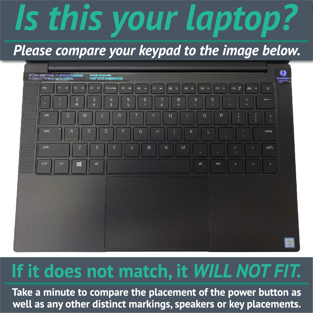 MightySkins Vinyl Decal Wrap Cover for Razer Blade Stealth 13.3