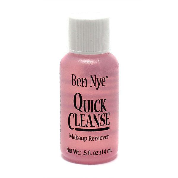 Ben Nye Quick Cleanse Makeup Remover Wipes - Gentle & Effective for All Skin Types | Perfect for Travel, Gym & On-the-Go Makeup Removal