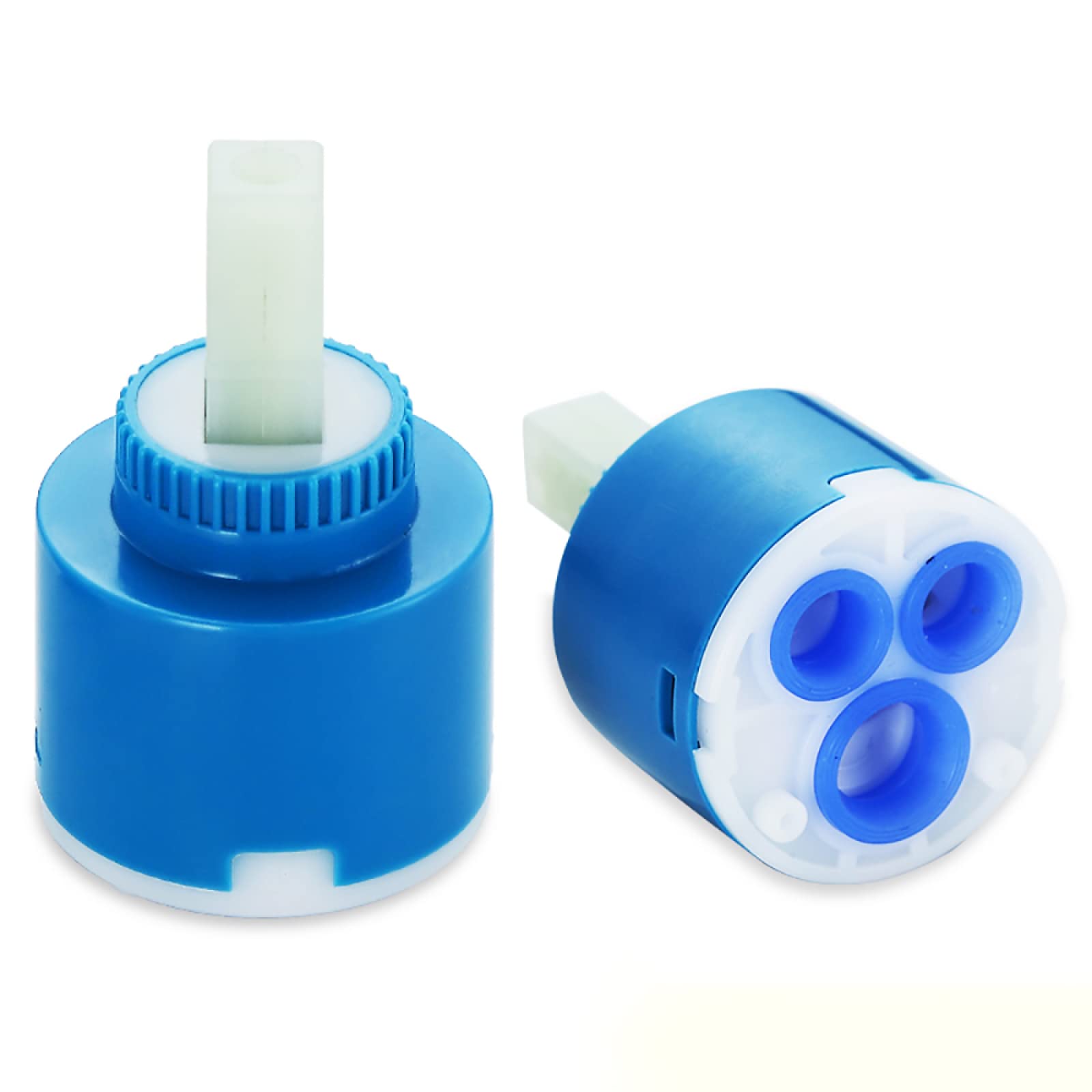 35/40mm Ceramic Disc Cartridge Valve for Single Handle Faucet - A-35mm Tap Cartridge Replacement - Perfect for Kitchen & Bathroom Faucet Repair
