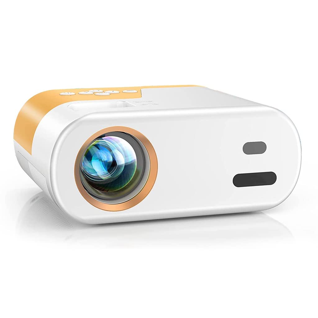 P64 Mini LED Projector - Portable HD Video Beamer for Smartphone, USB, Laptop - Perfect for Home Theater, Outdoor Movies & Gaming