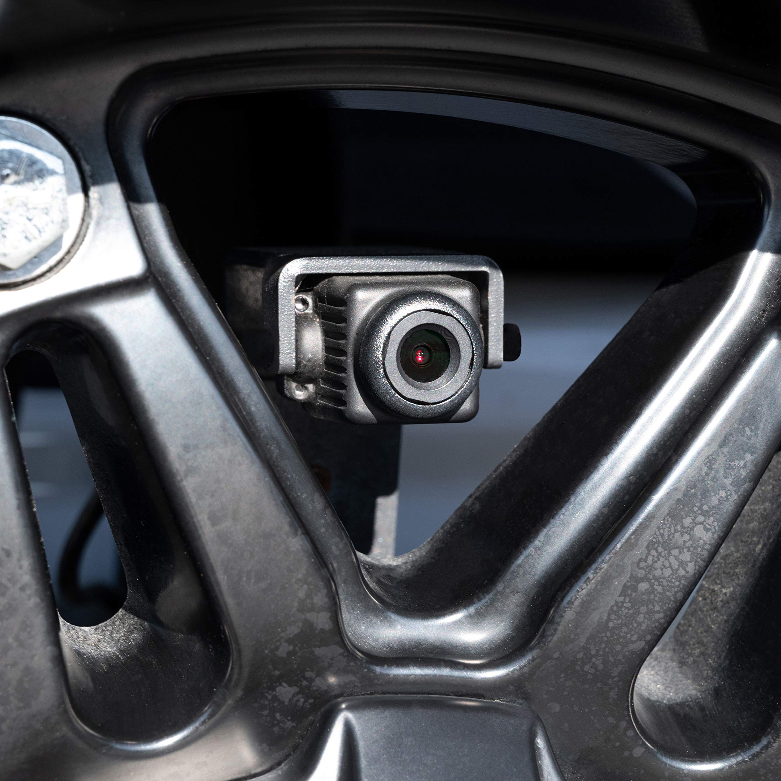 EchoMaster PCAM-JP3 Spare Tire Mount Backup Camera Kit - Compatible with 2007-2018 Jeep Wrangler JK & JL Models - Easy Installation, Enhanced Rear Visibility for Off-Roading & Parking Safety