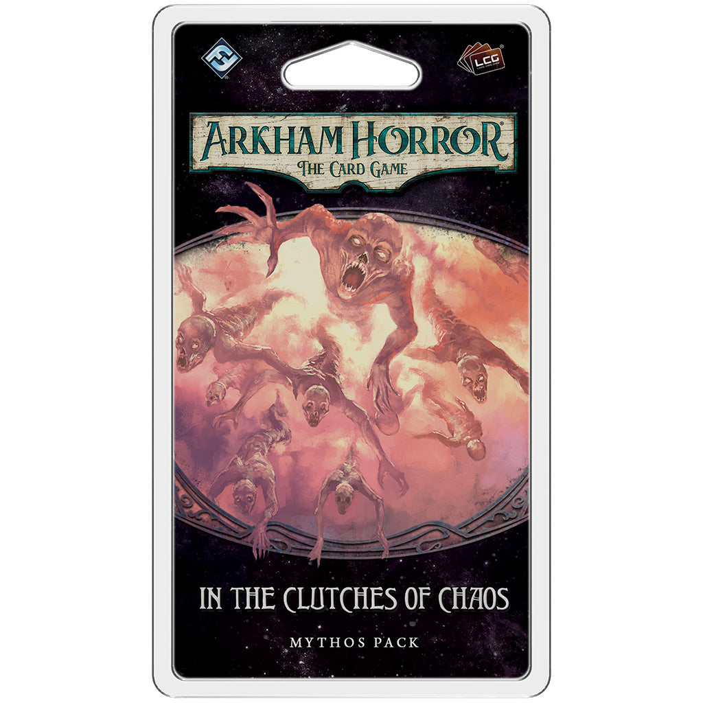 Arkham Horror LCG: In the Clutches of Chaos Expansion Pack - Horror Card Game for Adults | Perfect for Game Nights & Lovecraftian Storytelling