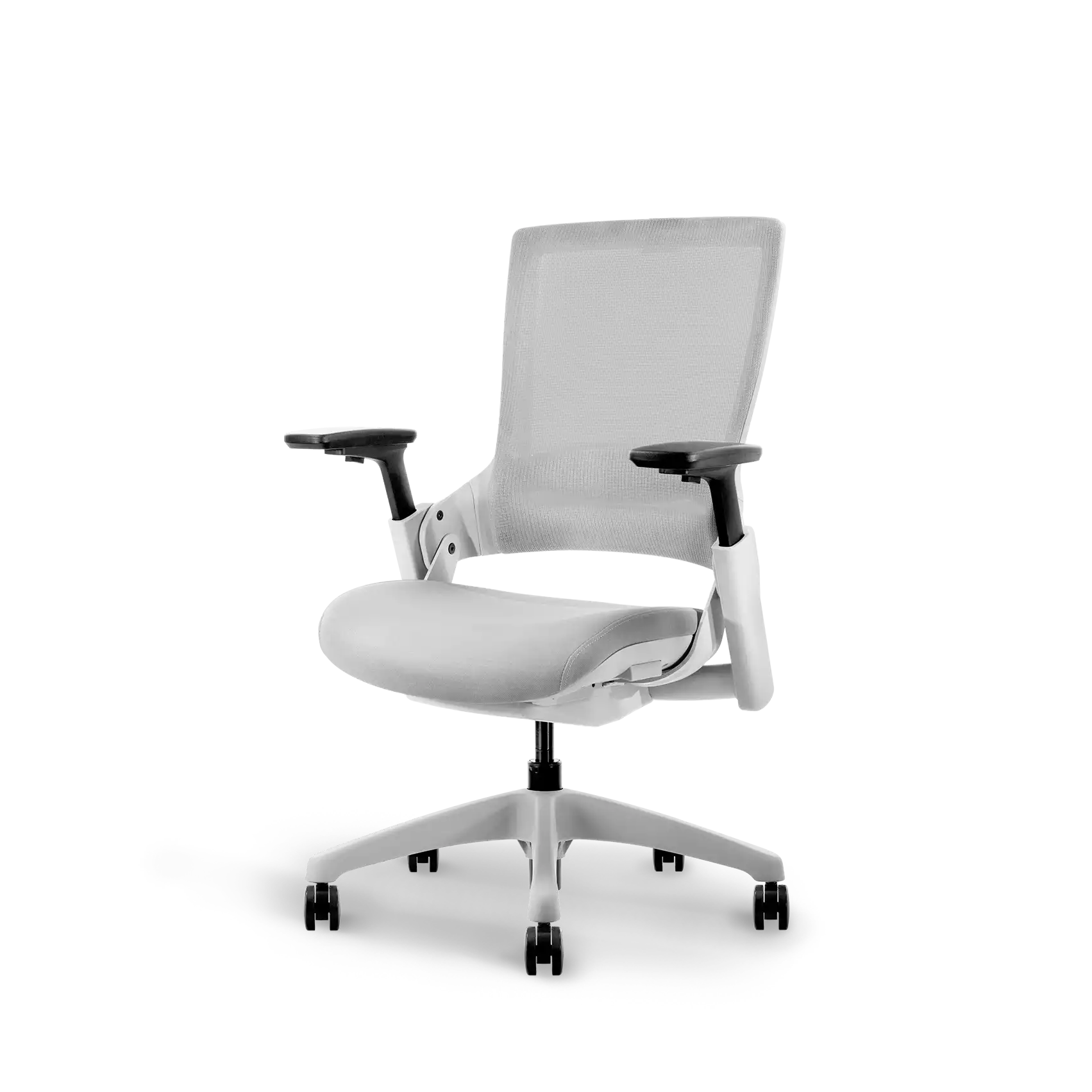 Ergonomic Office Chair with Adjustable Lumbar Support - Comfortable Desk Chair for Home & Work - Perfect for Long Hours Sitting, Gaming, and Studying