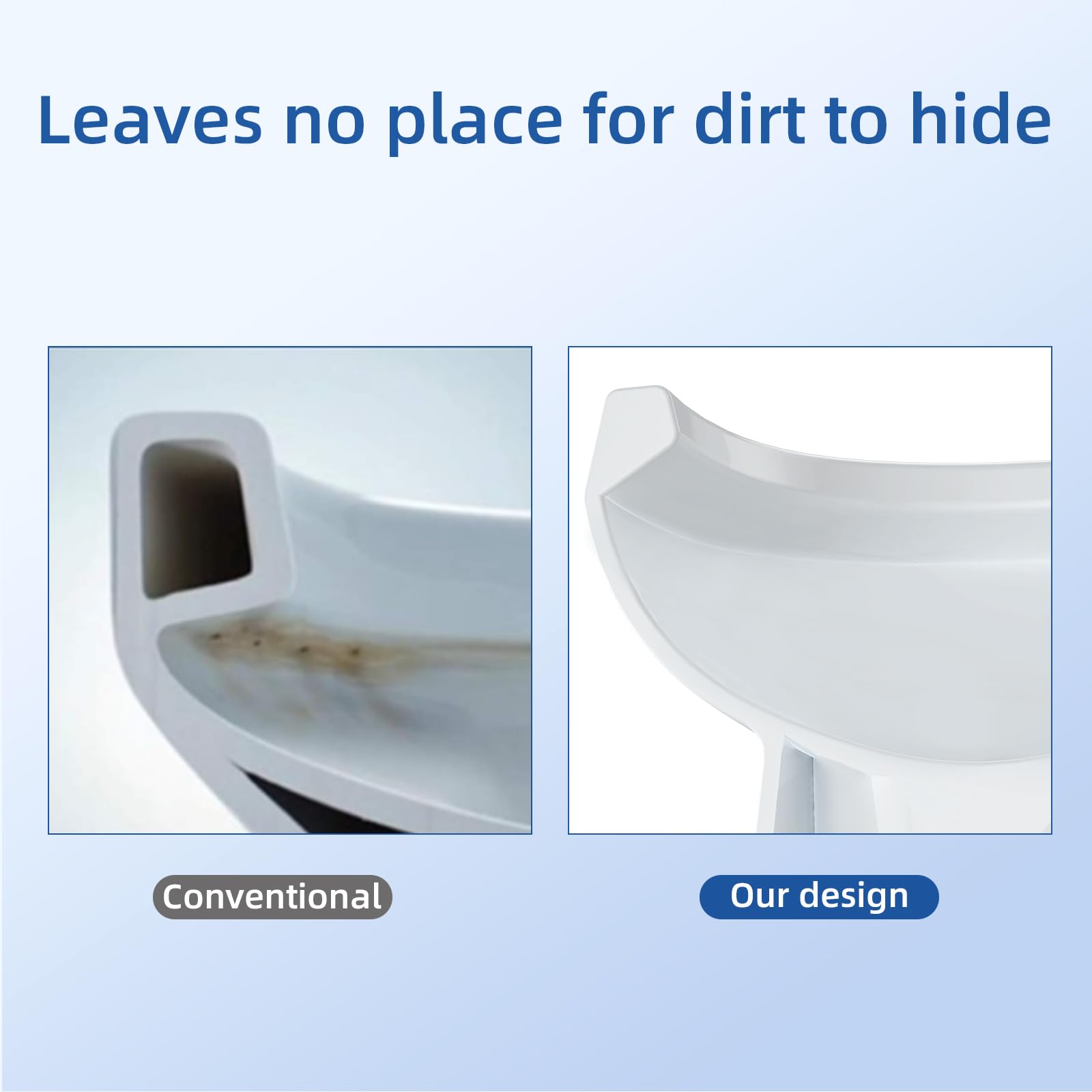 One Piece Elongated Toilet with Soft Closing Seat - Comfort Height, Dual Tornado Flush 1.6 GPF - Perfect for Modern Bathrooms, Small Spaces & Water-Efficient Homes