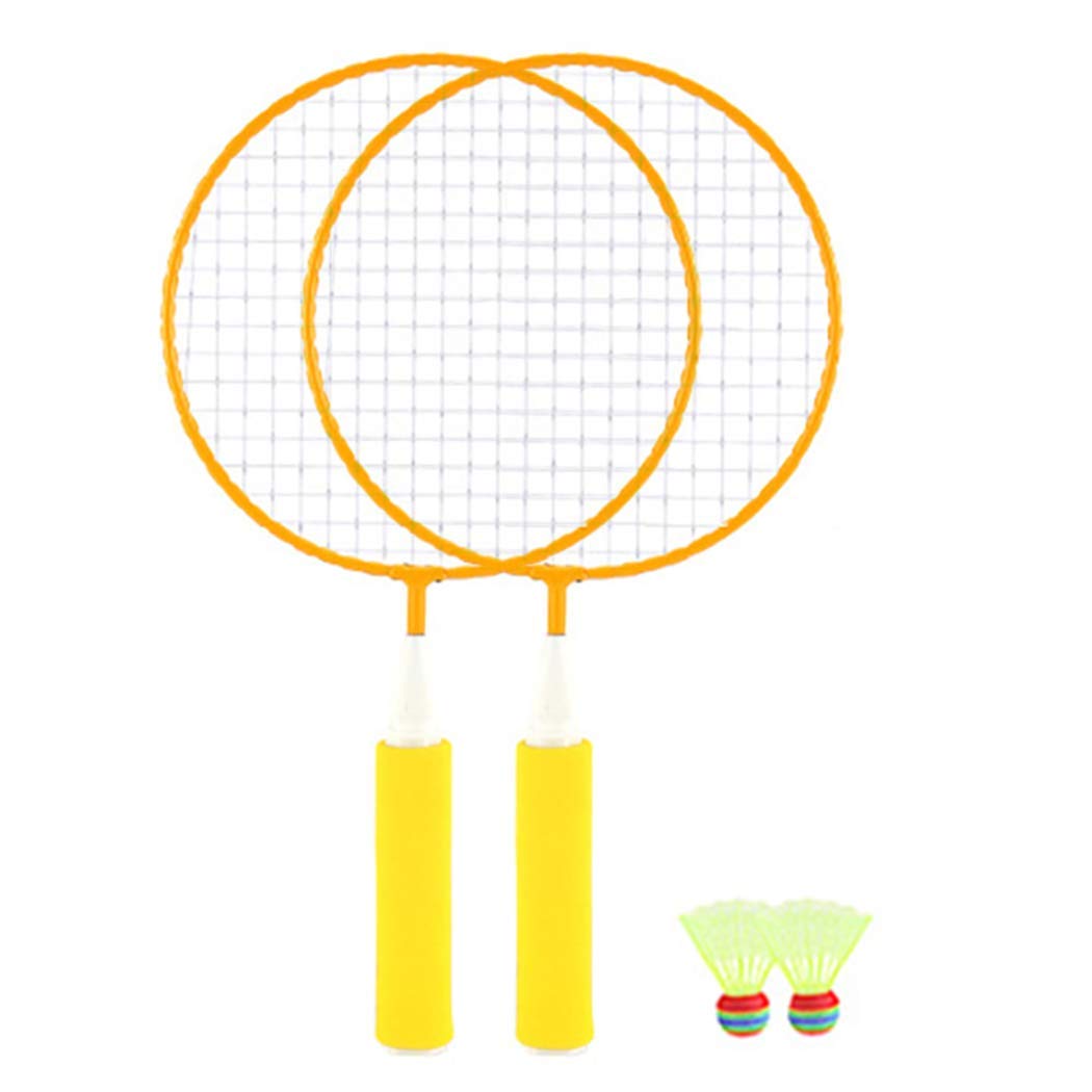 Esha MOREMON® 2-Piece Kids Tennis Racket Set - Lightweight Badminton & Tennis Rackets for Children Ages 5-12 | Outdoor Sports Toys for Backyard Games, Birthday Gifts & Family Fun Activities