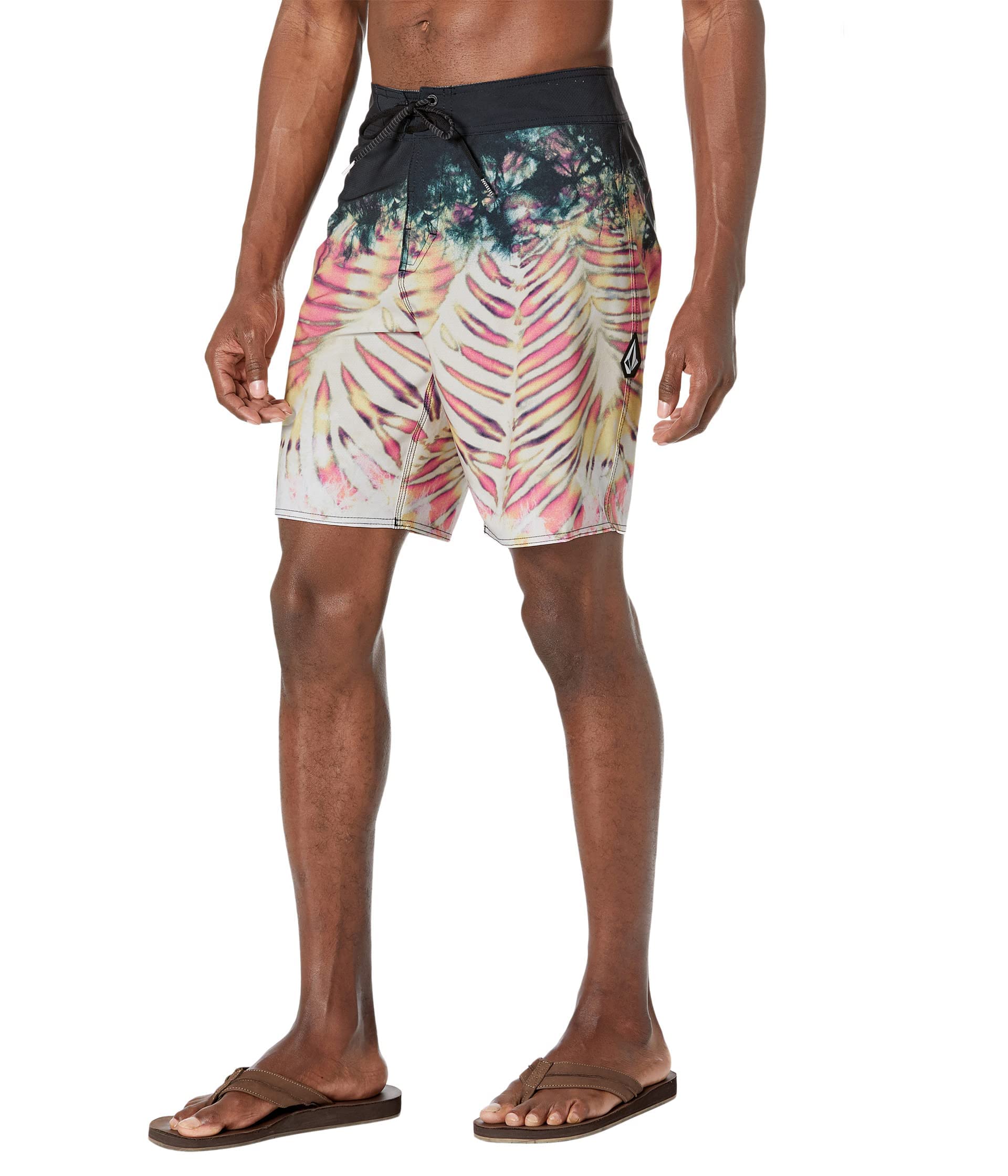 Volcom Men's Mad Wash Mod Tech Boardshort Trunks - Quick-Dry Swim Trunks for Surfing, Beach & Pool - Comfortable & Stylish Swimwear for Men