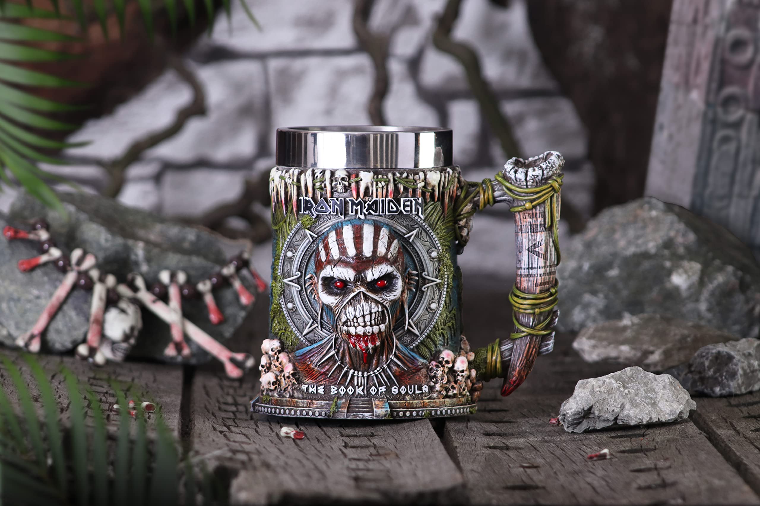 Nemesis Now Iron Tankard - Medieval Style Drinking Mug for Beer & Ale - Perfect for Renaissance Fairs, Themed Parties & Home Decor