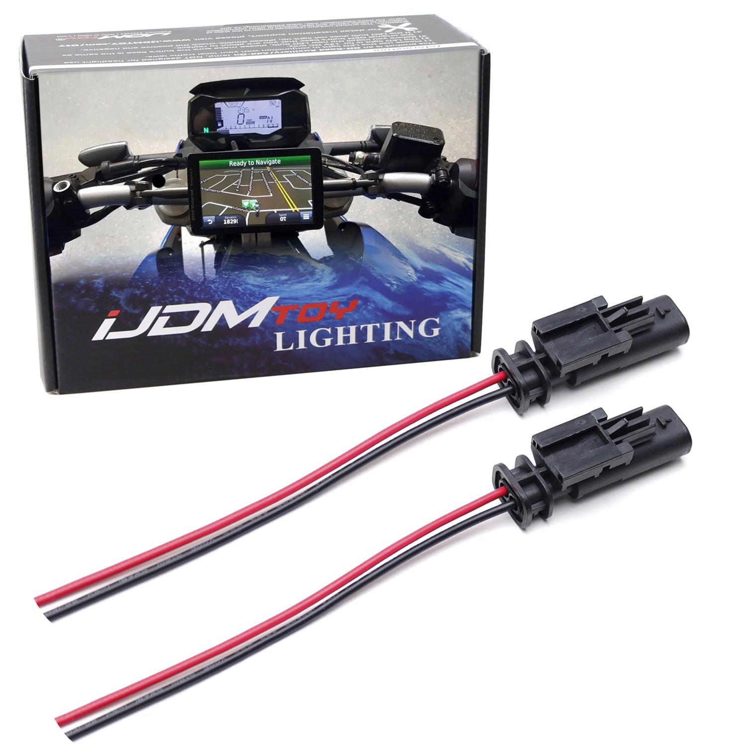 BMW G310 GS/R 2-Pin Power Outlet Connector - USB Charger & GPS Wiring Kit for Motorcycle Accessories | Perfect for Road Trips & Adventure Riding