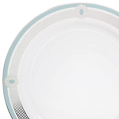 G. Royal in White / Green & Silver
