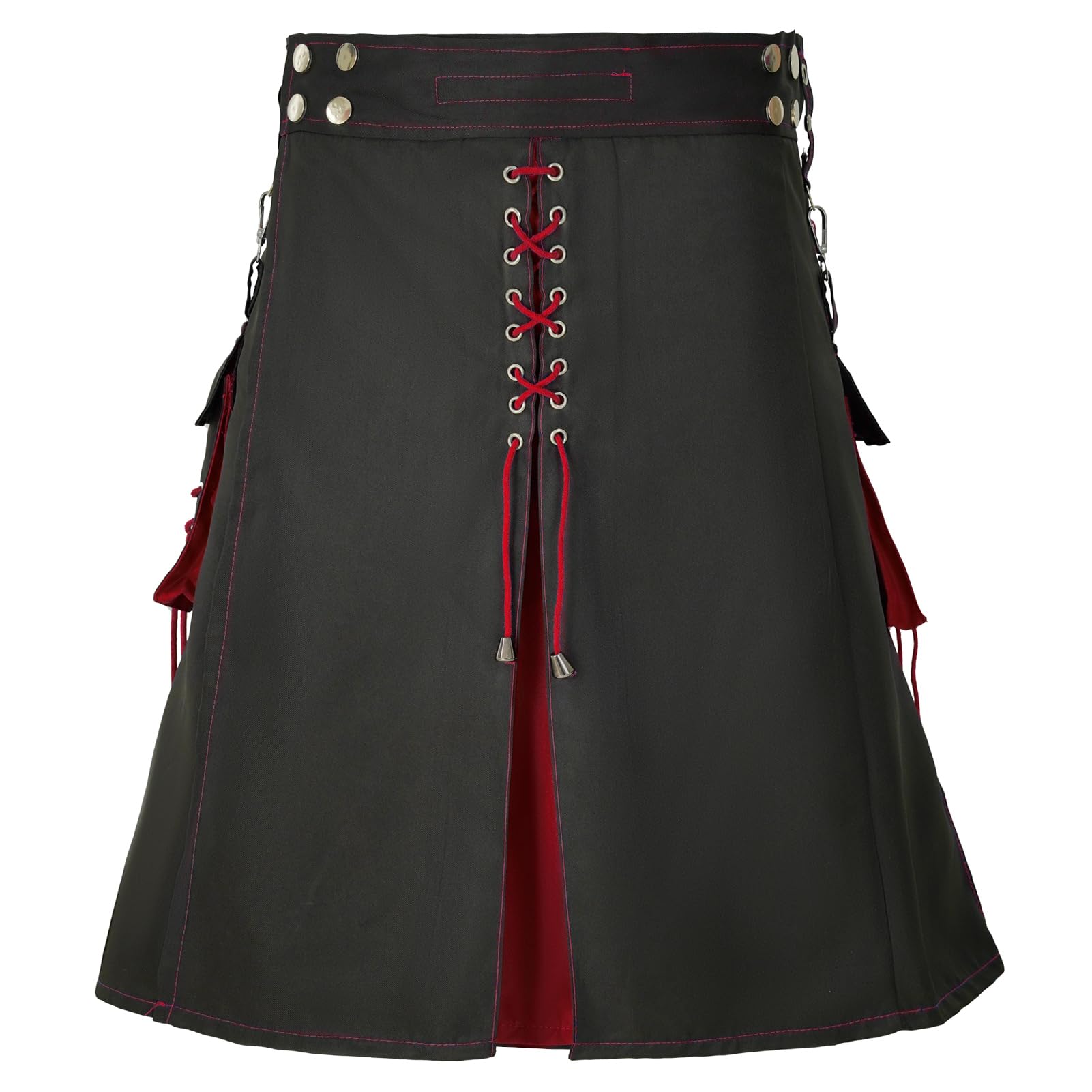 Traditional & Modern Scottish Kilt for Men - Premium Tartan Utility Kilt with Adjustable Buckles | Perfect for Weddings, Highland Games & Cosplay