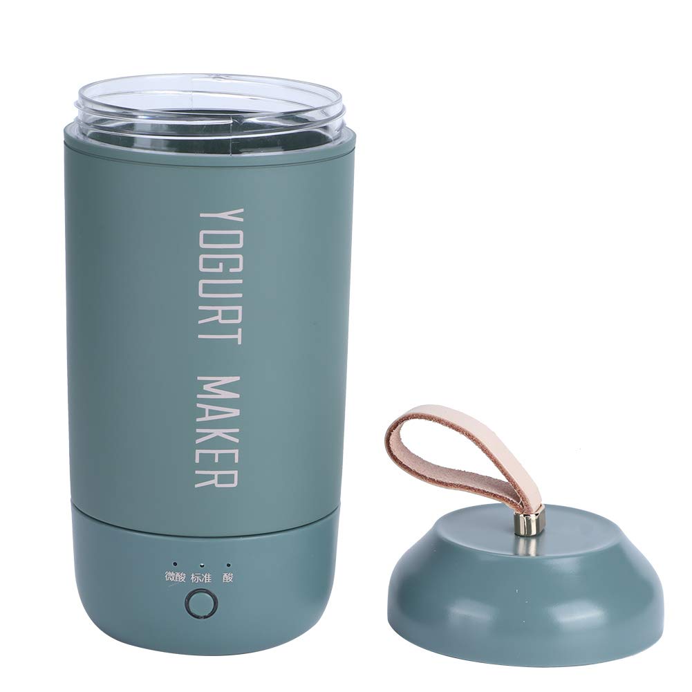 Portable USB Mini Yogurt Maker - Automatic Green Yogurt Machine for Homemade Yogurt | Perfect for Kitchen, Office, Travel & Healthy Snacks