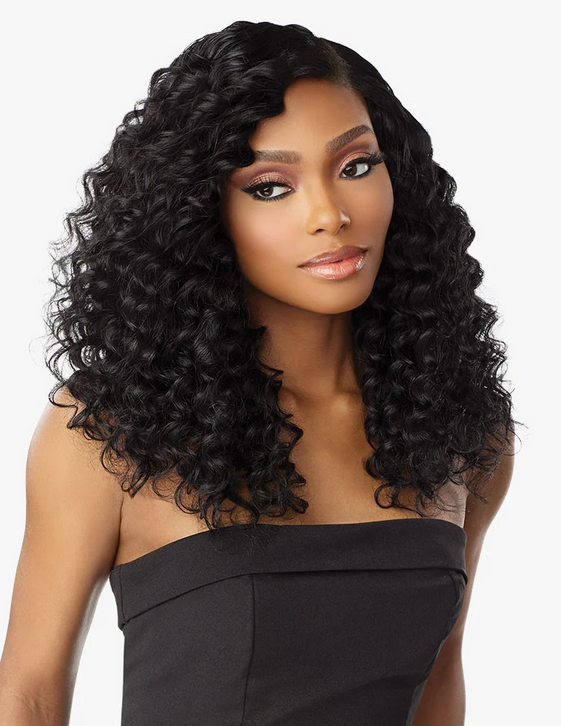 EMPIRE 100% Human Hair Extensions - 18 Inch Brazilian Remy Hair Weft for Straight & Wavy Styles - Perfect for Daily Wear, Special Occasions & Salon Styling