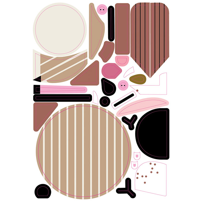 Charley Harper’s Sticky Critters: Animal Sticker Kit for Kids - Creative Art, Scrapbooking & DIY Projects
