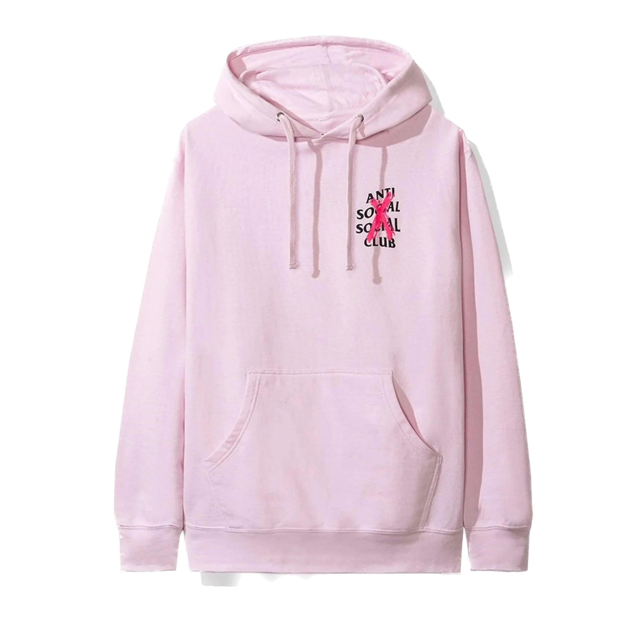 Anti Social Social Club Cancelled Hoodie Pink - Streetwear Fashion for Men & Women | Perfect for Casual Outfits, Urban Style & Streetwear Enthusiasts