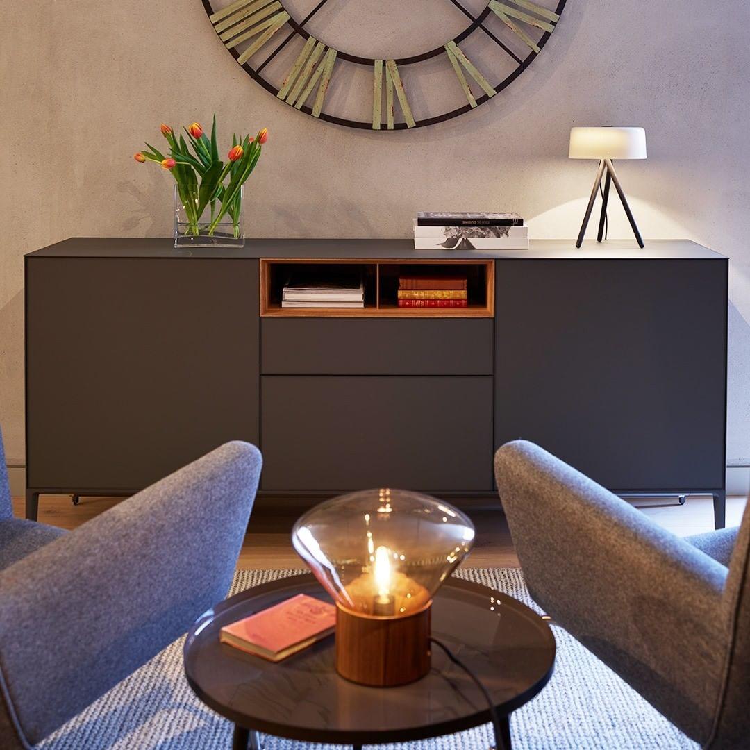 Modern Wooden Table Lamp - Stylish Nightstand & Desk Lighting for Bedroom, Living Room, Office - Warm Ambient Light for Reading & Relaxation
