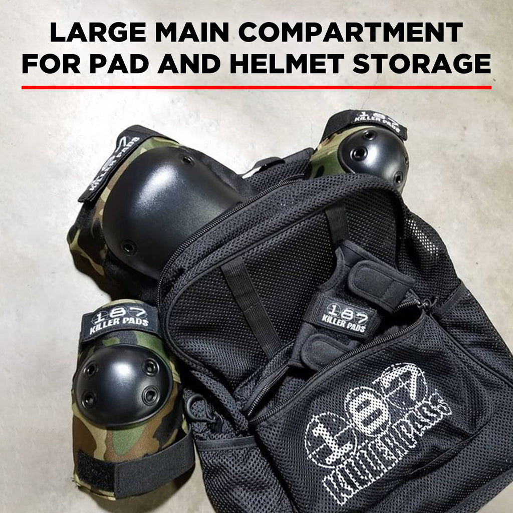 187 Mesh Backpack Black - Lightweight & Breathable School Backpack for Men & Women - Perfect for Hiking, Travel, Gym & Everyday Use