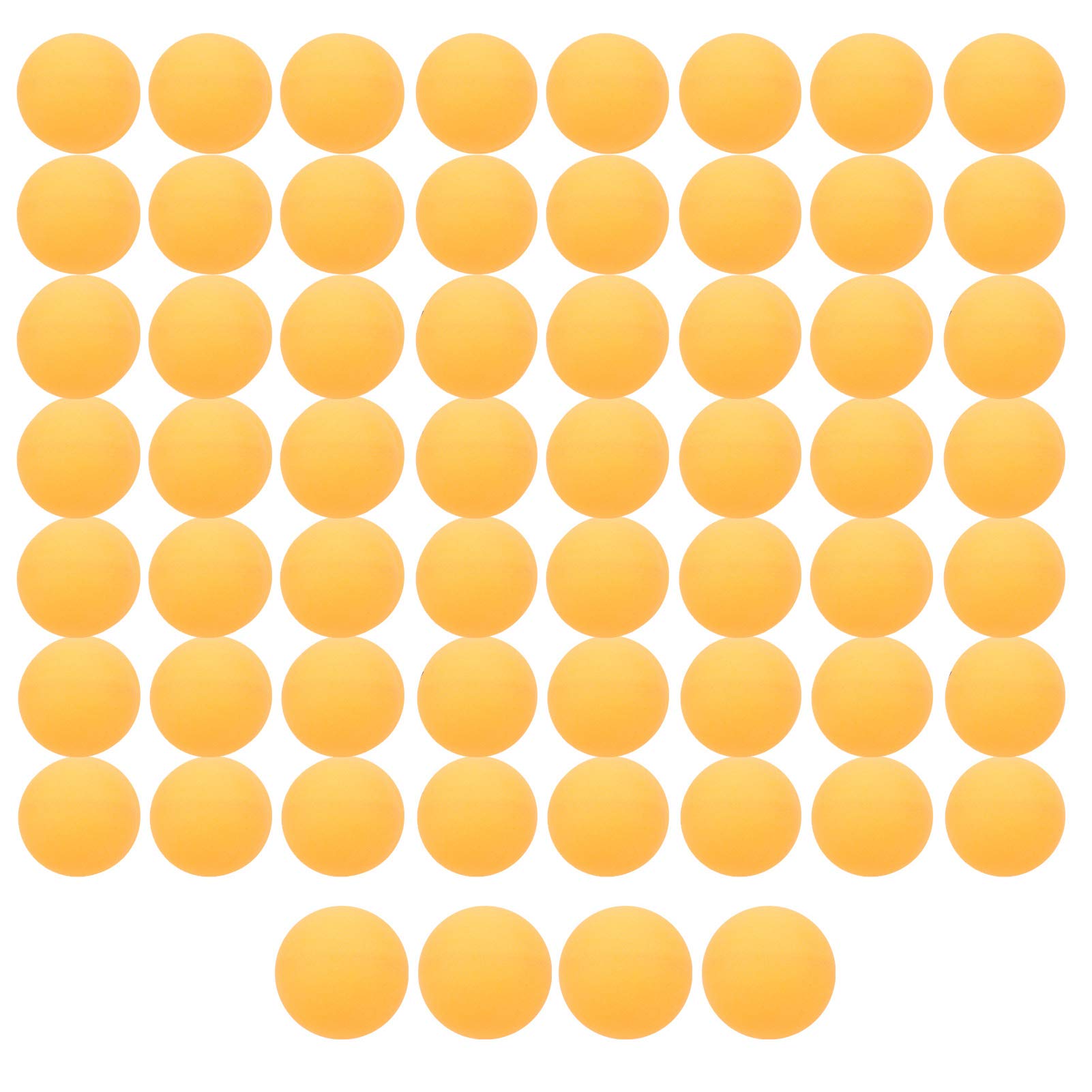 01 Bulk Outdoor Pong Balls - 100 Pack Durable Training Table Tennis Balls for Indoor & Outdoor Games, Practice, Tournaments (Yellow) - Perfect for Backyard Parties, Picnics, and Sports Training