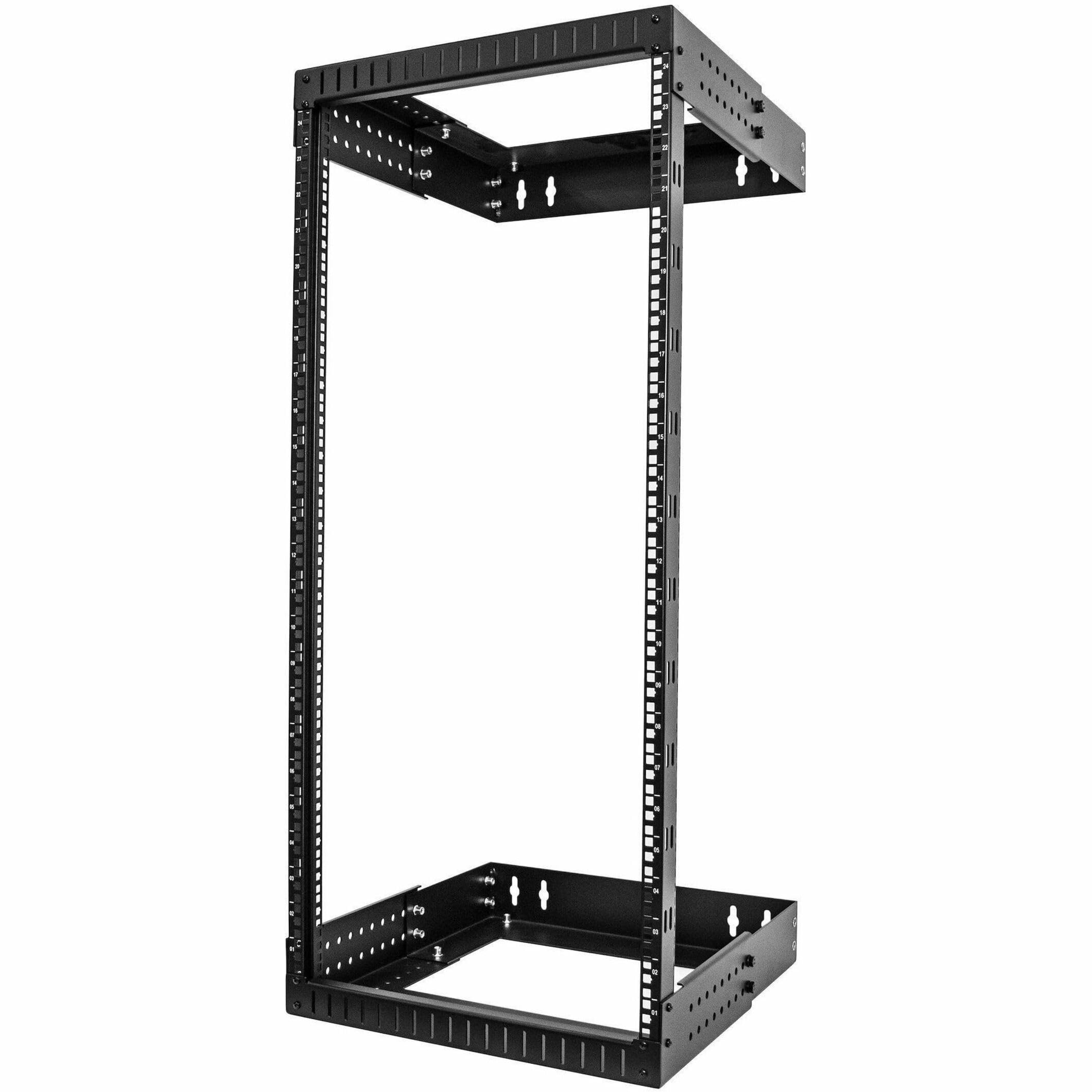 StarTech.com 24U Heavy-Duty 2-Post Wall Mount Server Rack - 19
