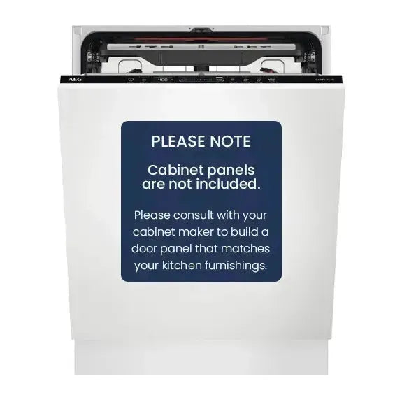 AEG 60cm Fully Integrated Dishwasher with Comfortlift Technology - Energy Efficient & Ultra Quiet (Model FSE93000RO/B) - Perfect for Modern Kitchens & Small Spaces