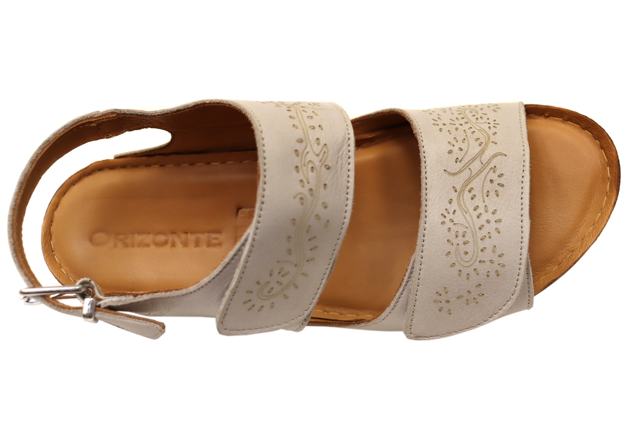 Orizonte Myorka Women's Comfortable Leather Sandals - European Style Summer Walking Shoes for Beach, Vacation & Casual Outings