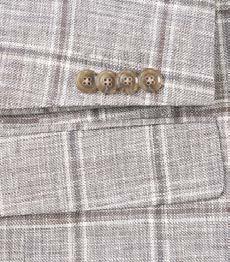 Alessandro Vitello by Renoir Men's Slim Fit Sport Coat 610 9 - Lightweight Blazer for Business Casual, Weddings & Office Wear