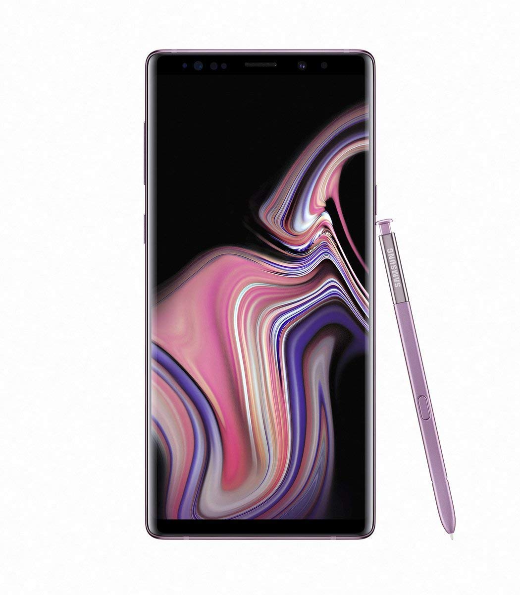 Samsung Galaxy Note 9 512GB Lavender Purple Unlocked Smartphone - Renewed Premium Refurbished for AT&T T-Mobile Verizon | Large Screen for Gaming, Business & Productivity