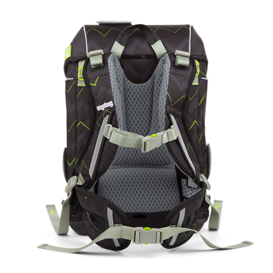 Ergobag Cubo Light MonstBear - Premium Kids Backpack for School & Travel - Durable, Lightweight & Ergonomic Design for Comfortable Daily Use