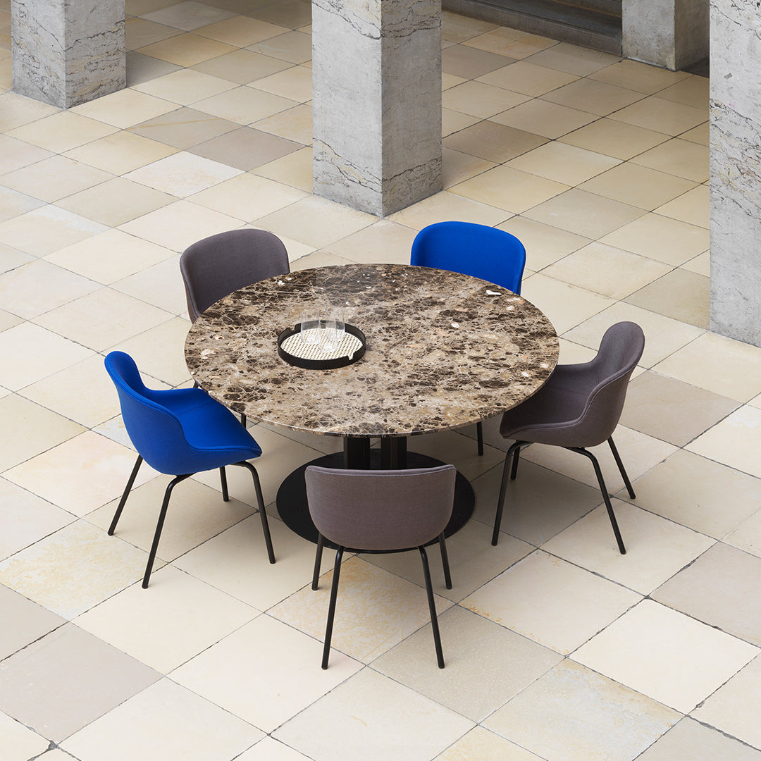 Stylish Hyg Side Chair with Steel 4 Legs & Comfortable Upholstery - Perfect for Dining Room, Office or Lounge Area