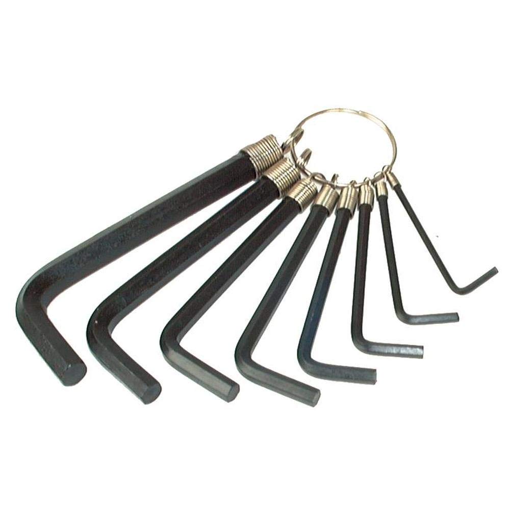 RAParts S.4994 Metric Allen Wrench Set - 9-Piece Hex Key Tool Kit for Bikes, Furniture & DIY Projects | Durable Steel Construction