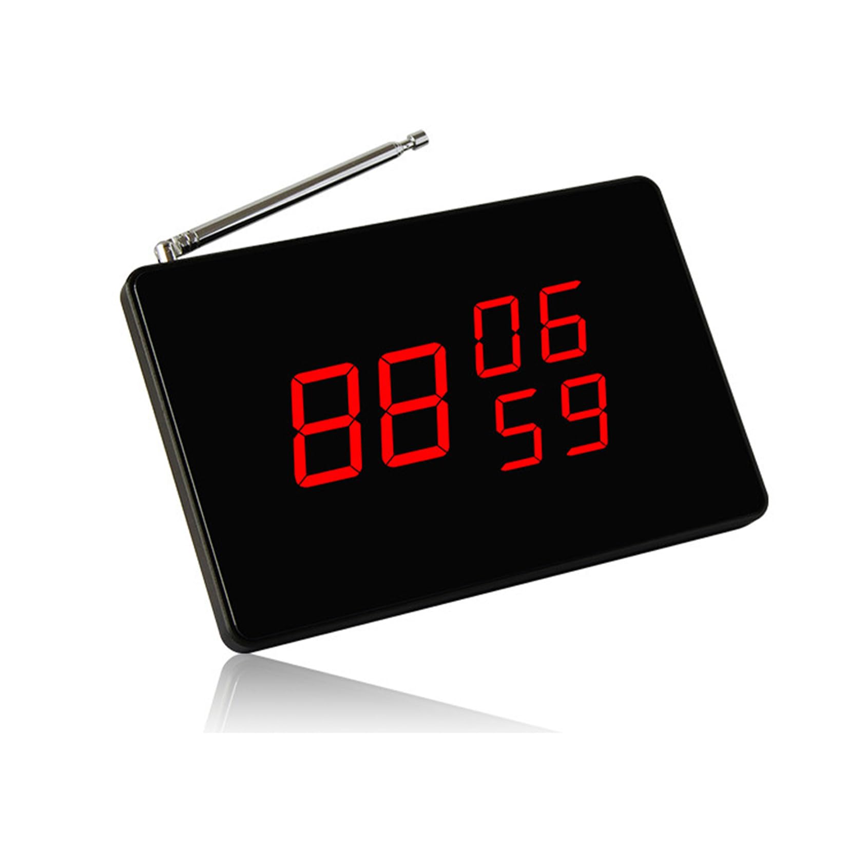 SINGCALL Wireless Waiter Calling System for Restaurants - Portable Call Bell with Fixed Receiver (SC-R10) - Ideal for Cafes, Hotels, and Dining Rooms