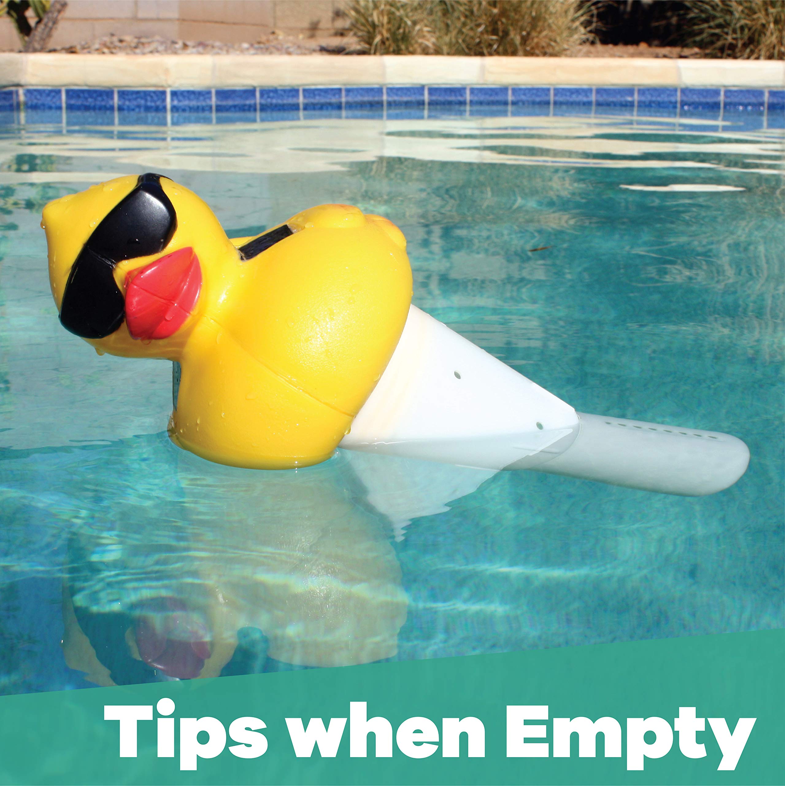 Solar-Powered Pool Chlorinator with LED Lights - 3