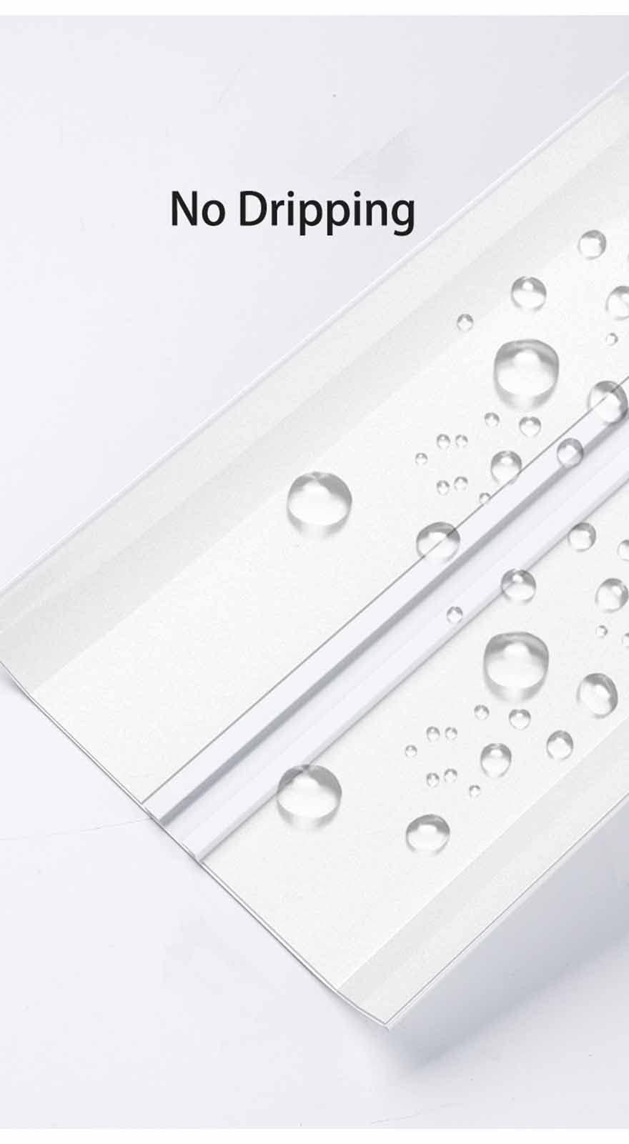 Adjustable Side Wall Air Conditioner Deflector - 90x20cm Universal AC Vent Deflector for Better Cooling & Heating Airflow, Anti-Condensation Design - Perfect for Bedrooms, Offices, and Homes