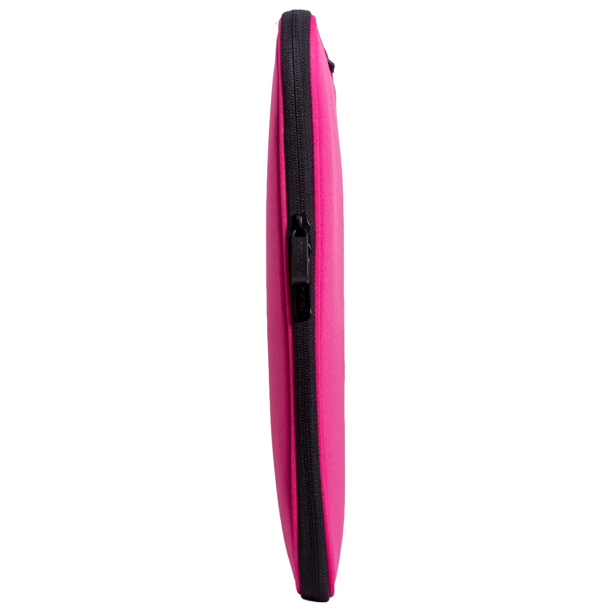 13.3 Inch Laptop Sleeve - Slim Foldable Lightweight Notebook Case with Flip Cover - Perfect for MacBook Air/Pro, School, Office & Travel (Pink)