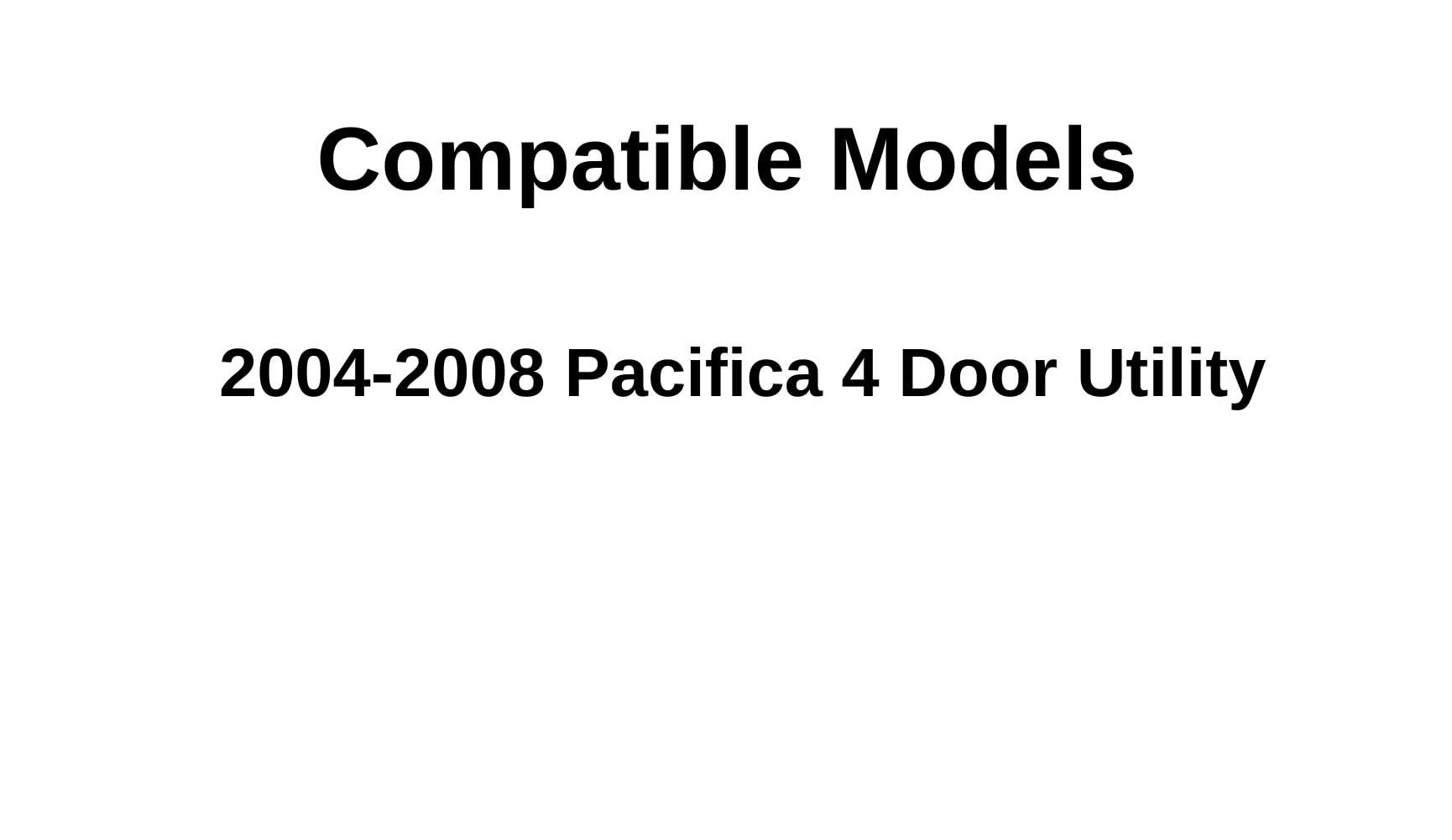 Replacement Laminated Driver Side Front Door Window Glass for 2004-2008 Chrysler Pacifica | OEM Fit | Durable & Shatter-Resistant | Perfect for Daily Commuting & Family Road Trips