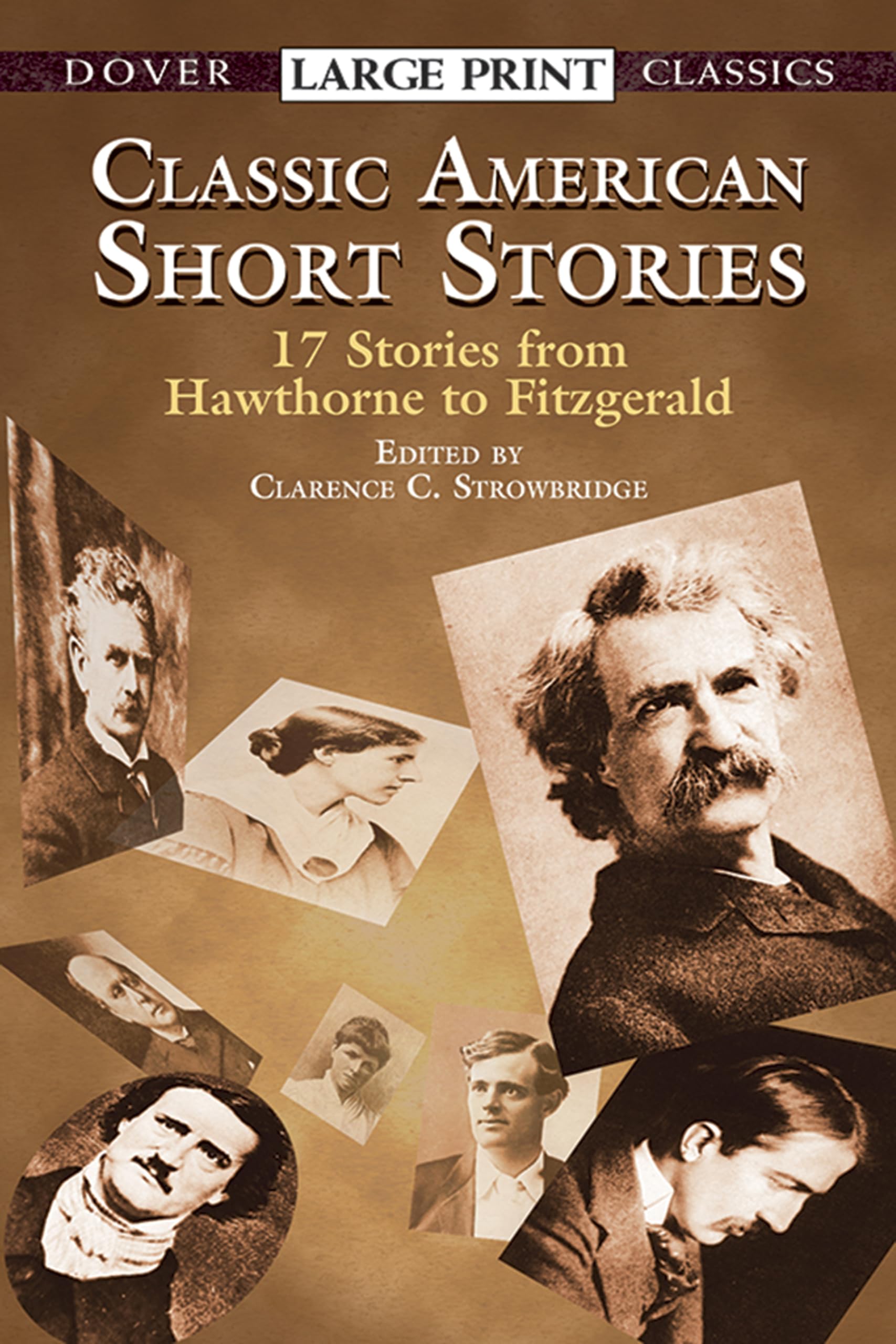 Classic American Short Stories by Dover Literature - Timeless Short Fiction for Book Lovers, Students & Literature Enthusiasts | Perfect for Reading, Study & Book Club Discussions