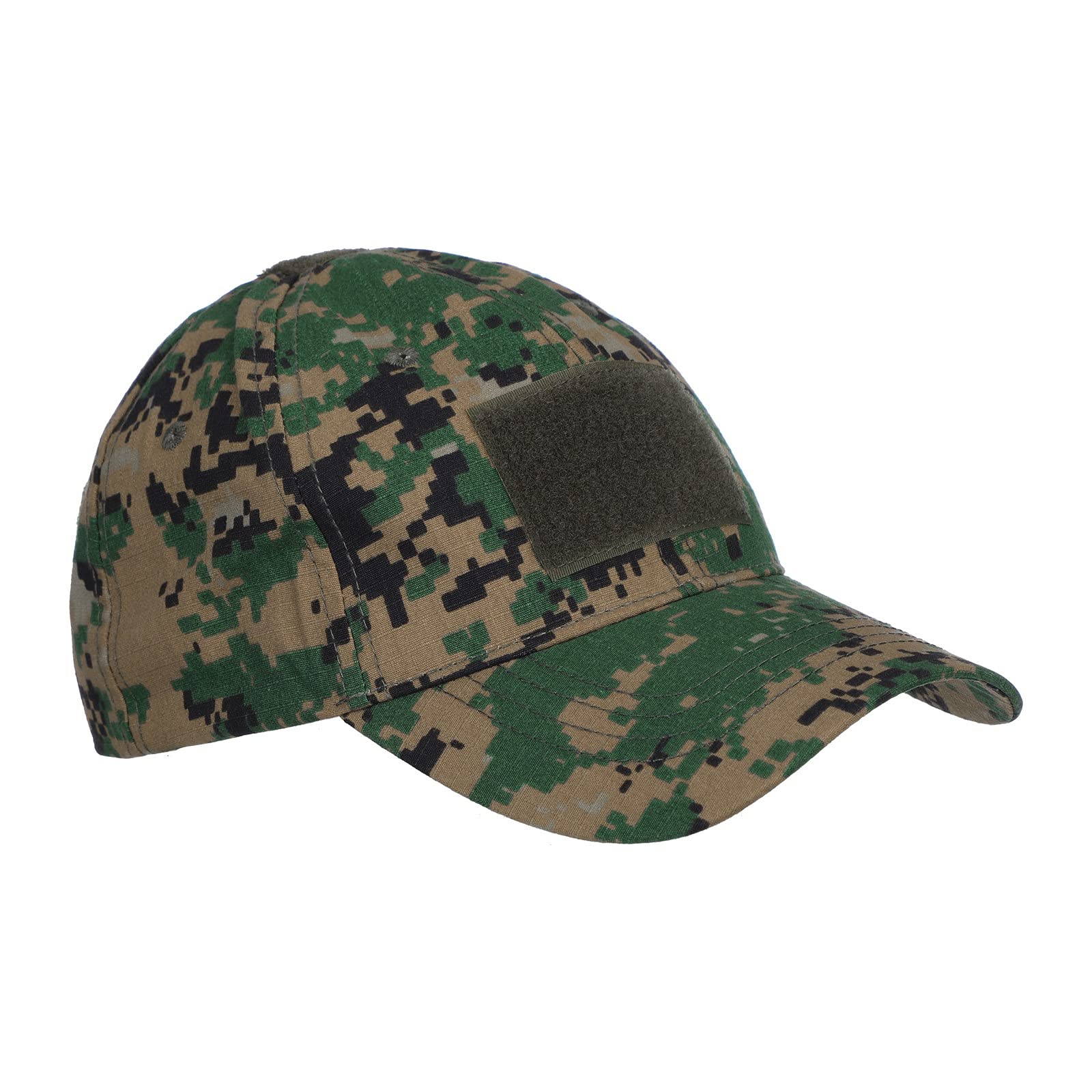 Camouflage Cloth Hat for Women - Nature-Inspired Black Cap for Outdoor, Hunting & Party Events