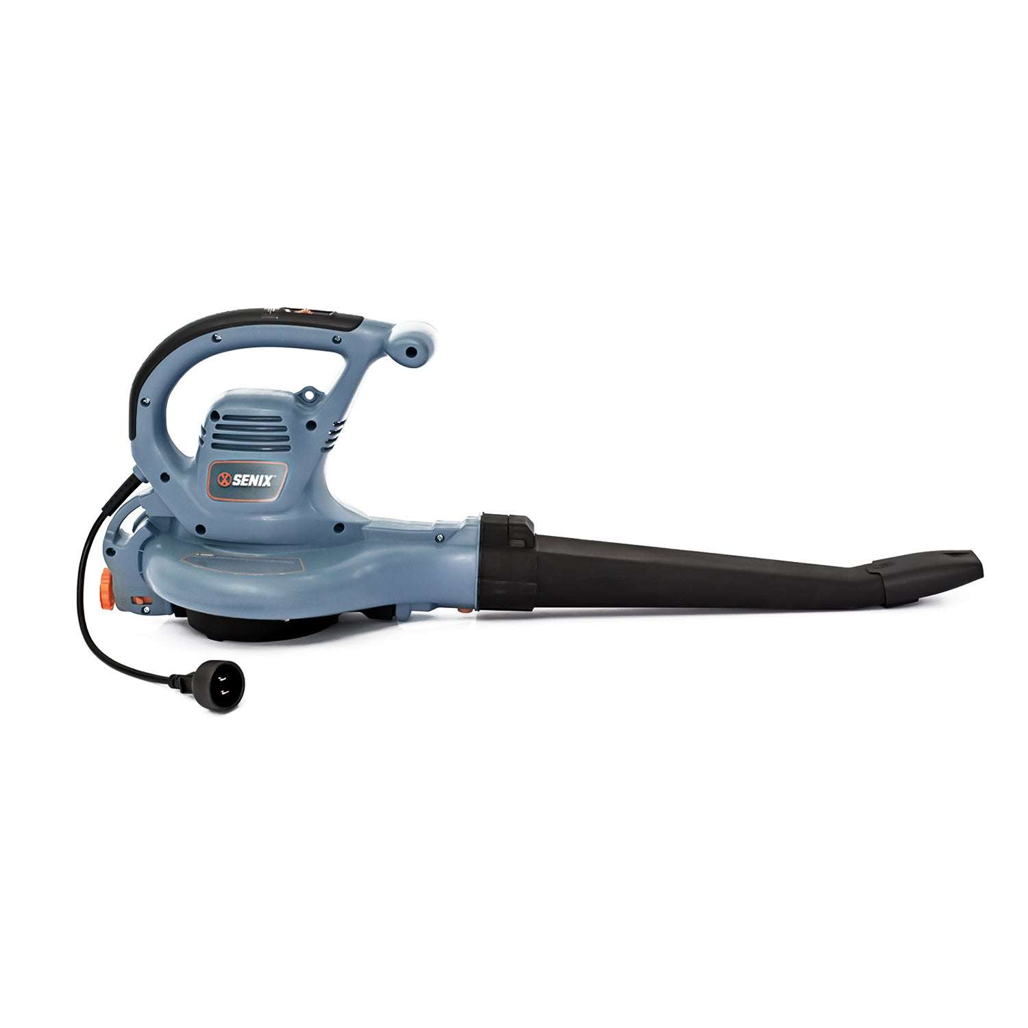 12 Amp Corded Electric 3-in-1 Leaf Blower, Vacuum & Mulcher by SENIX - Powerful Yard Cleanup for Leaves, Grass Clippings & Debris | Perfect for Home Lawn, Garden & Driveway Maintenance