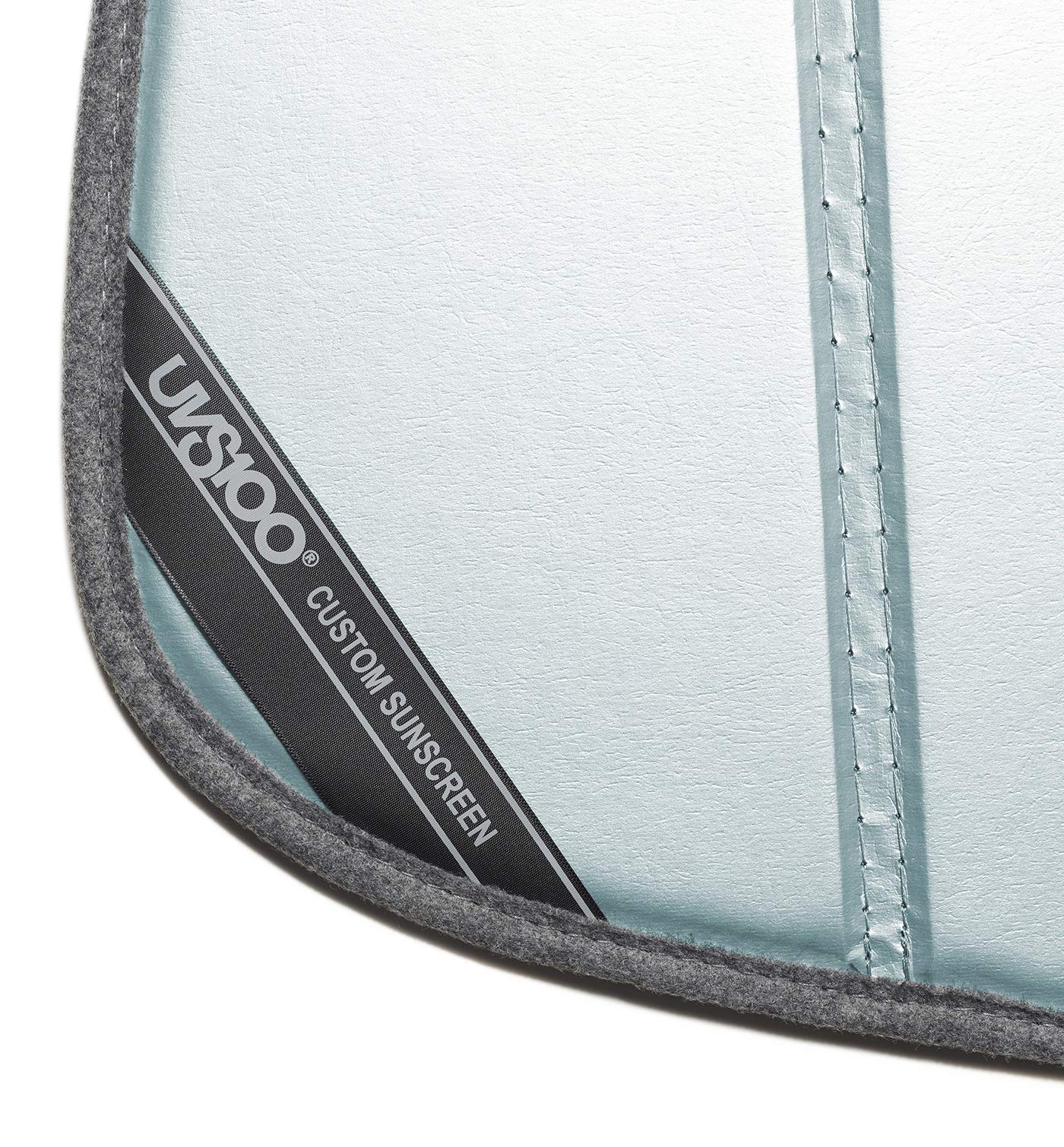Covercraft UVS100 Custom Sunscreen for 2022-2025 Jeep Grand Cherokee & 2021-2025 Grand Cherokee L | UV Protection Car Sun Shade | Blue Metallic | Perfect for Road Trips & Parking in Direct Sunlight