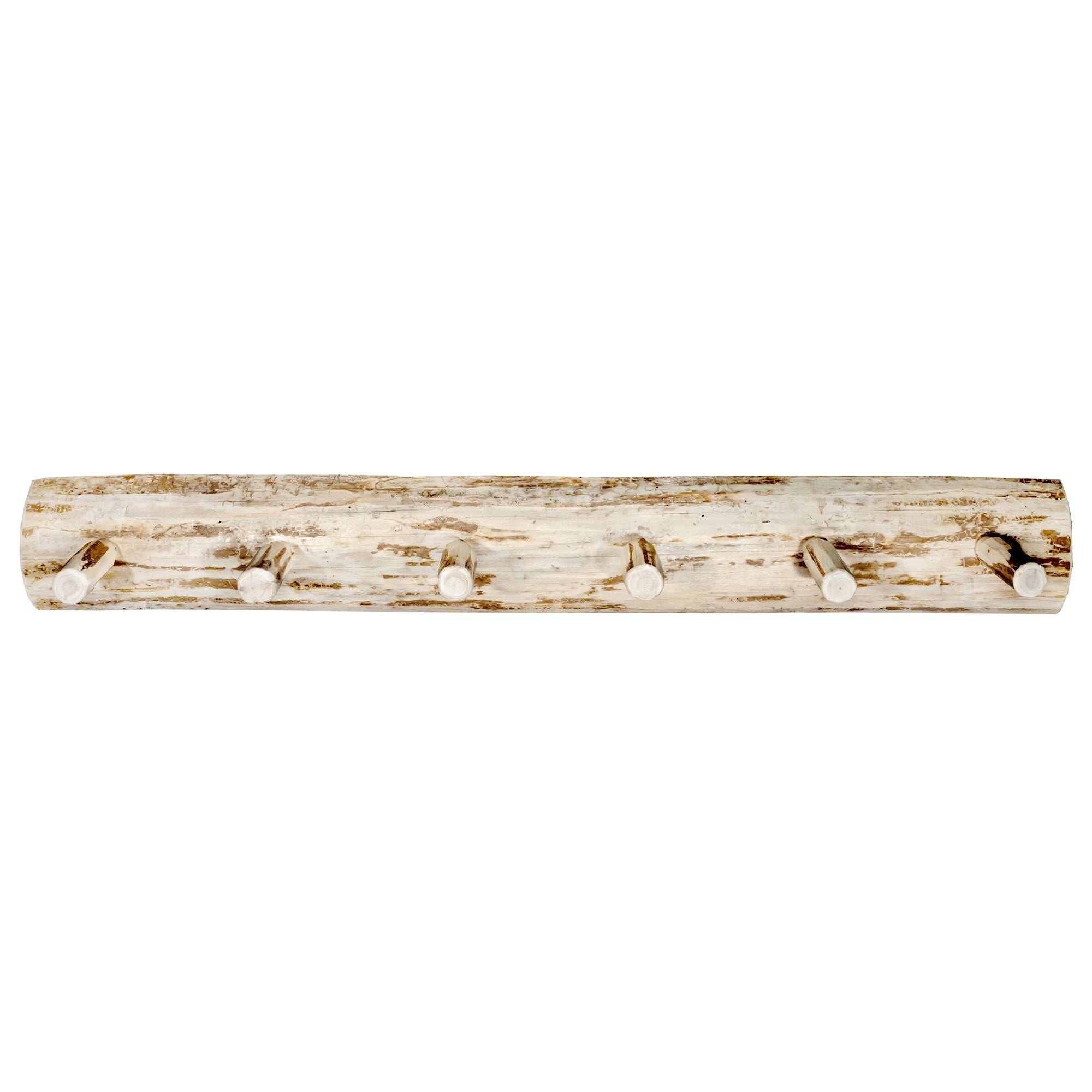 4 Foot Montana Coat Rack - Heavy Duty Wooden Entryway Organizer for Jackets, Hats & Bags | Perfect for Mudrooms, Hallways & Small Spaces