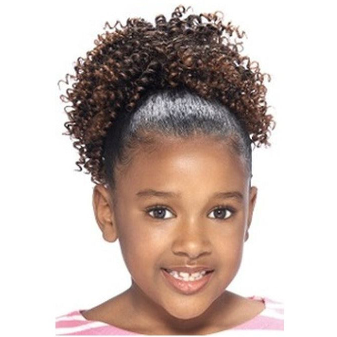 EVE HAIR MY ANGEL KIDS DRAWSTRING PONYTAIL 5 PACK - Adjustable Hair Ties for Girls, No-Slip Ponytail Holders for Toddlers & Kids - Perfect for School, Sports & Daily Hairstyles