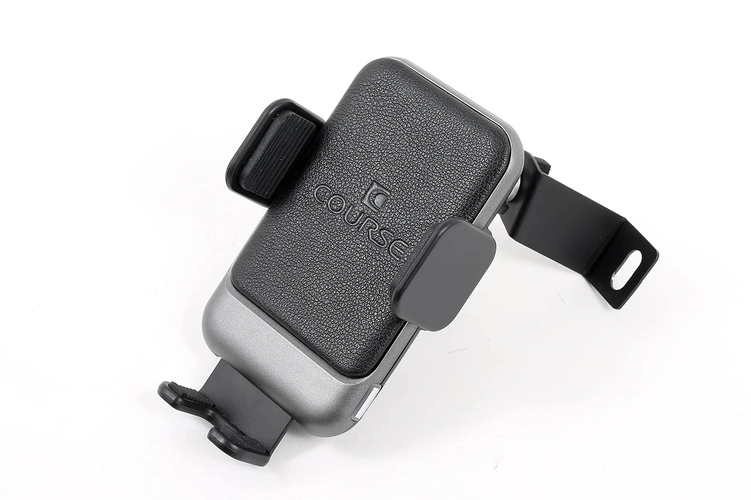 Course Motorsports DirectFit Automatic Gripping Wireless Charging Car Phone Mount for Jeep Compass (2017-2021) - Fast Qi Charging Phone Holder for iPhone & Android - Perfect for Off-Roading & Daily Commute (Black)