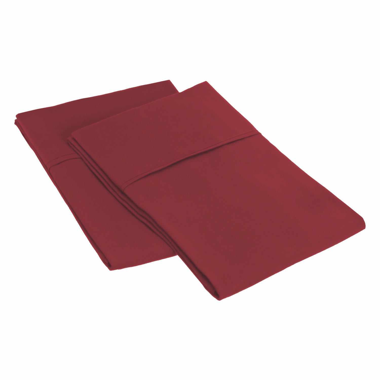 2-Piece Microfiber Wrinkle Resistant Pillowcase Set - Soft & Breathable Bedding for Side Sleepers & Hot Sleepers - Perfect for Home, Hotel, and Travel Use